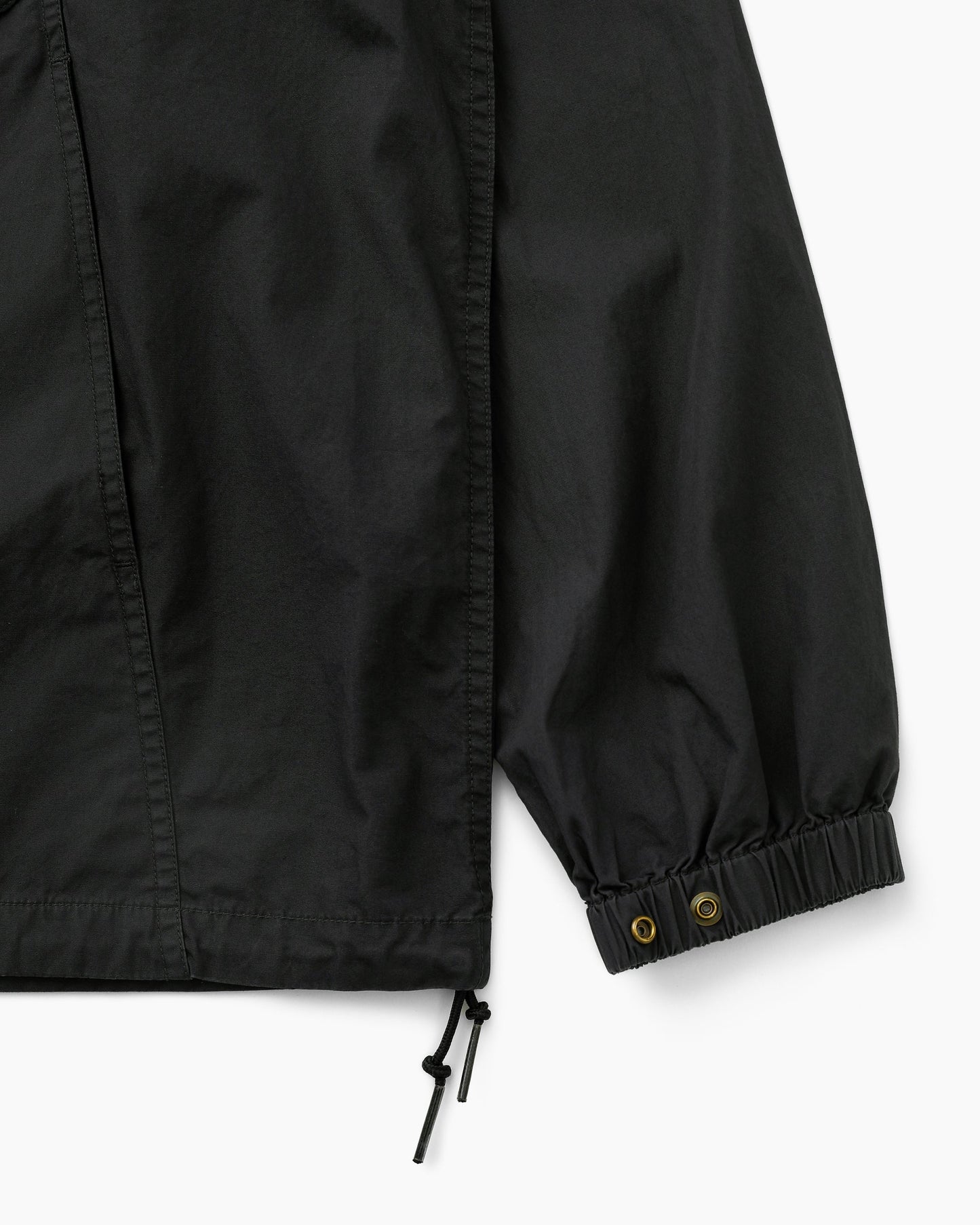 Cotton Smock Anorak Black