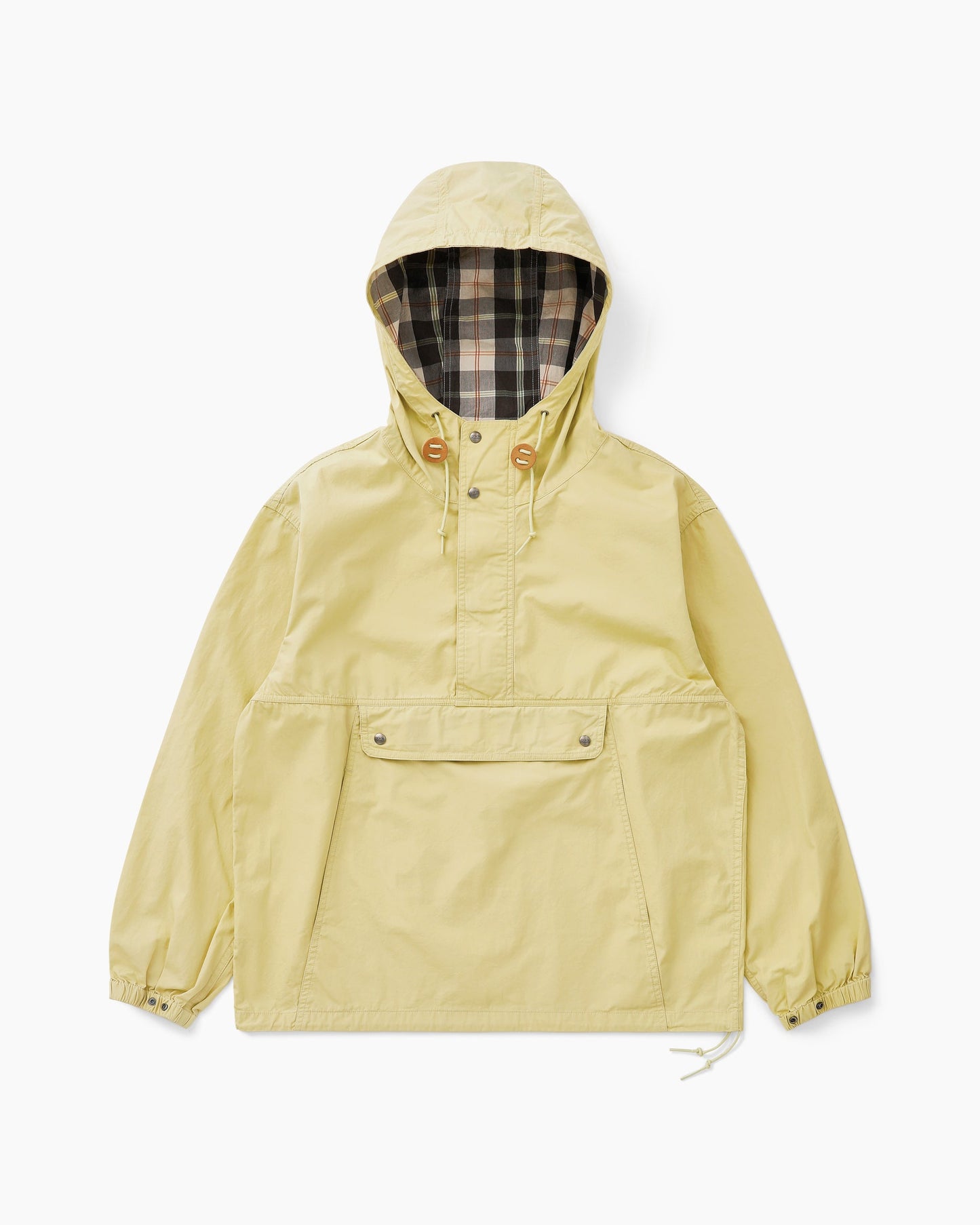Cotton Smock Anorak Pale Yellow