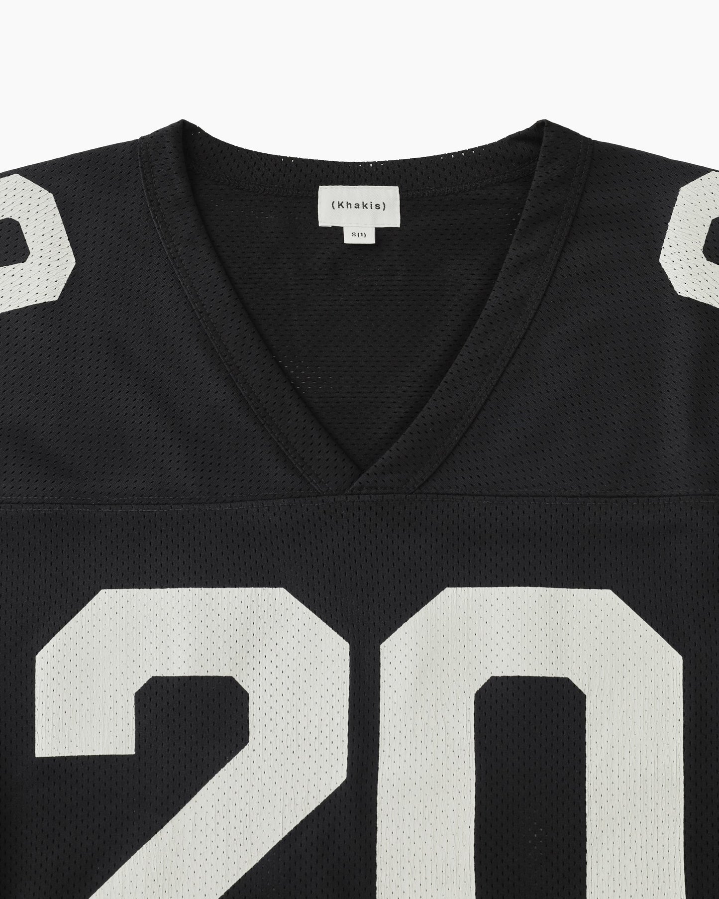 Distressed Team Jersey Black
