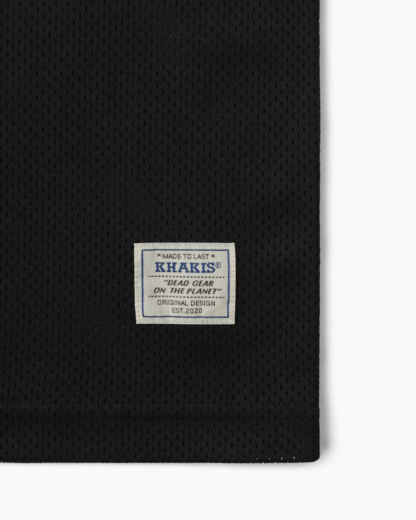 Distressed Team Jersey Black