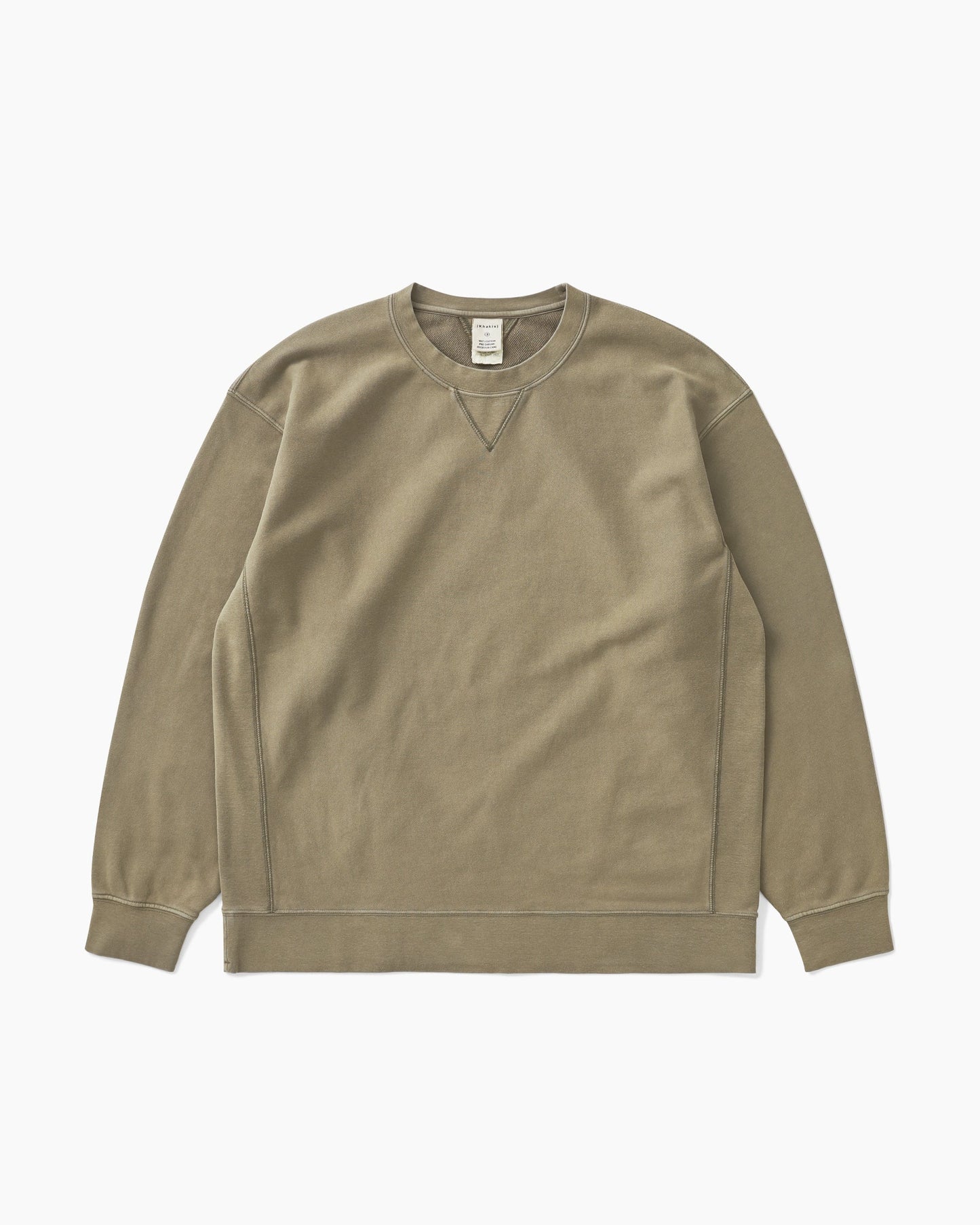 Dyed Stock Crewneck Mud