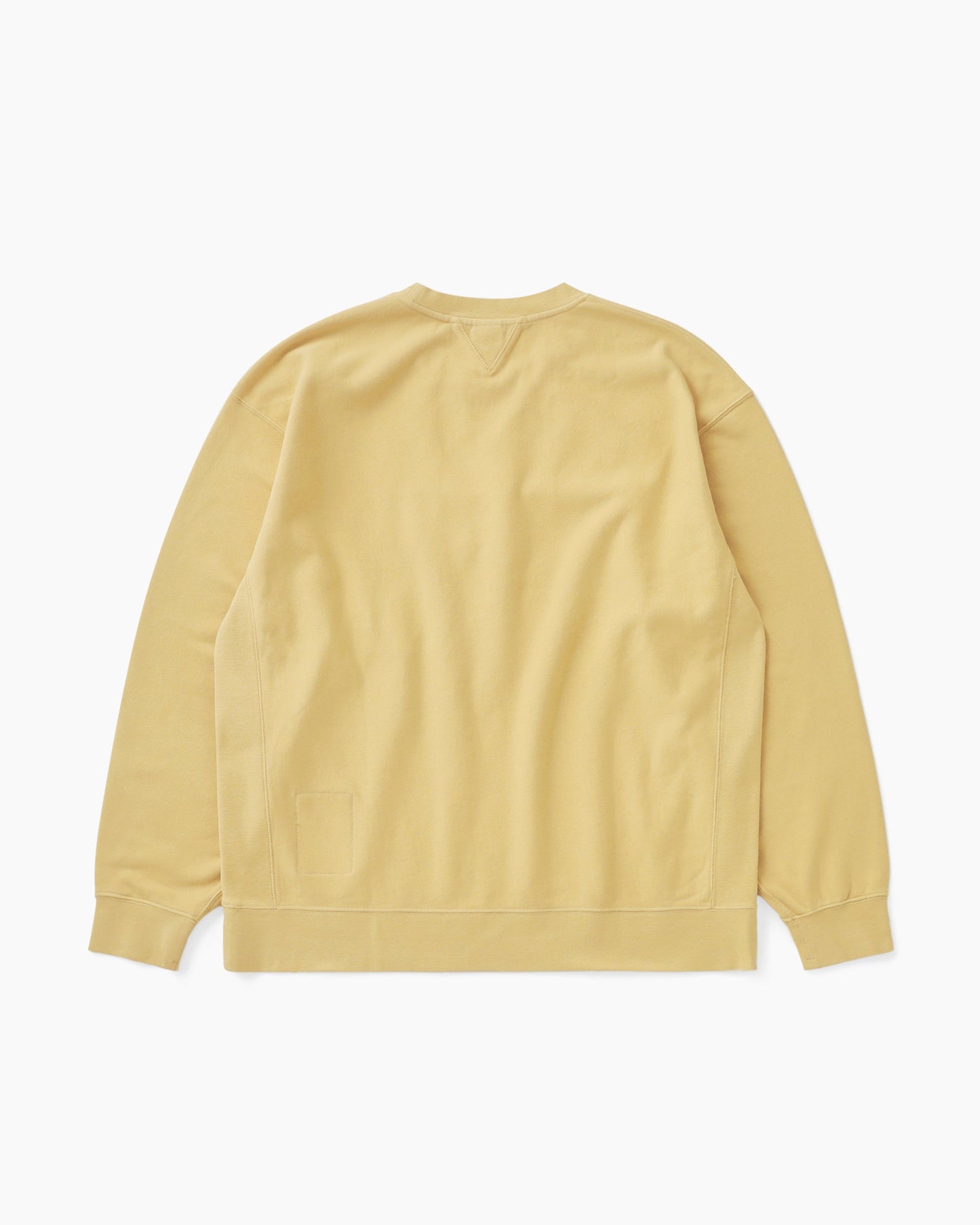Dyed Stock Crewneck Pale Yellow