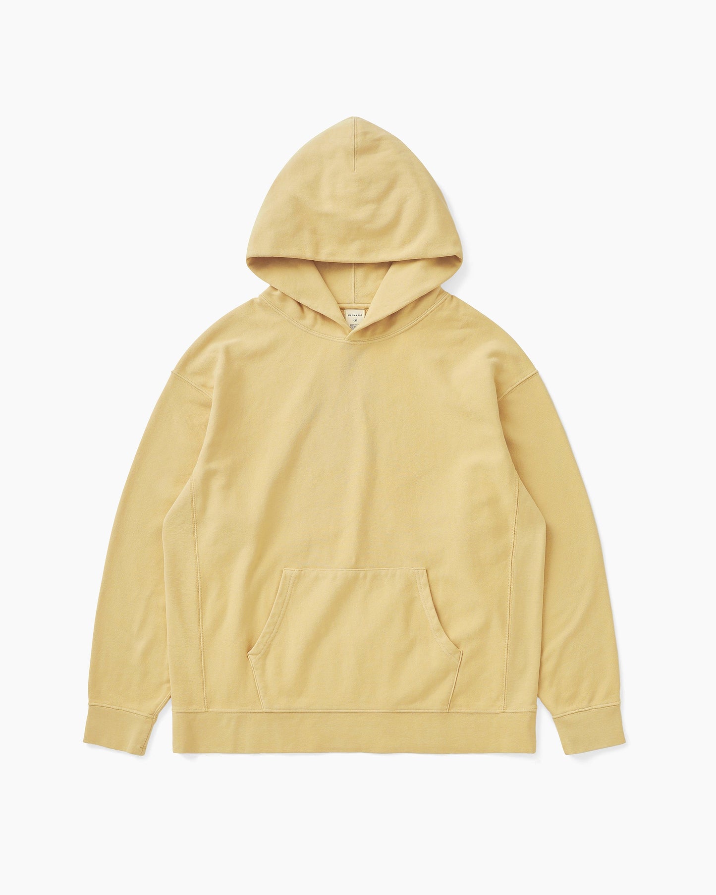 Dyed Stock Hoodie Pale Yellow