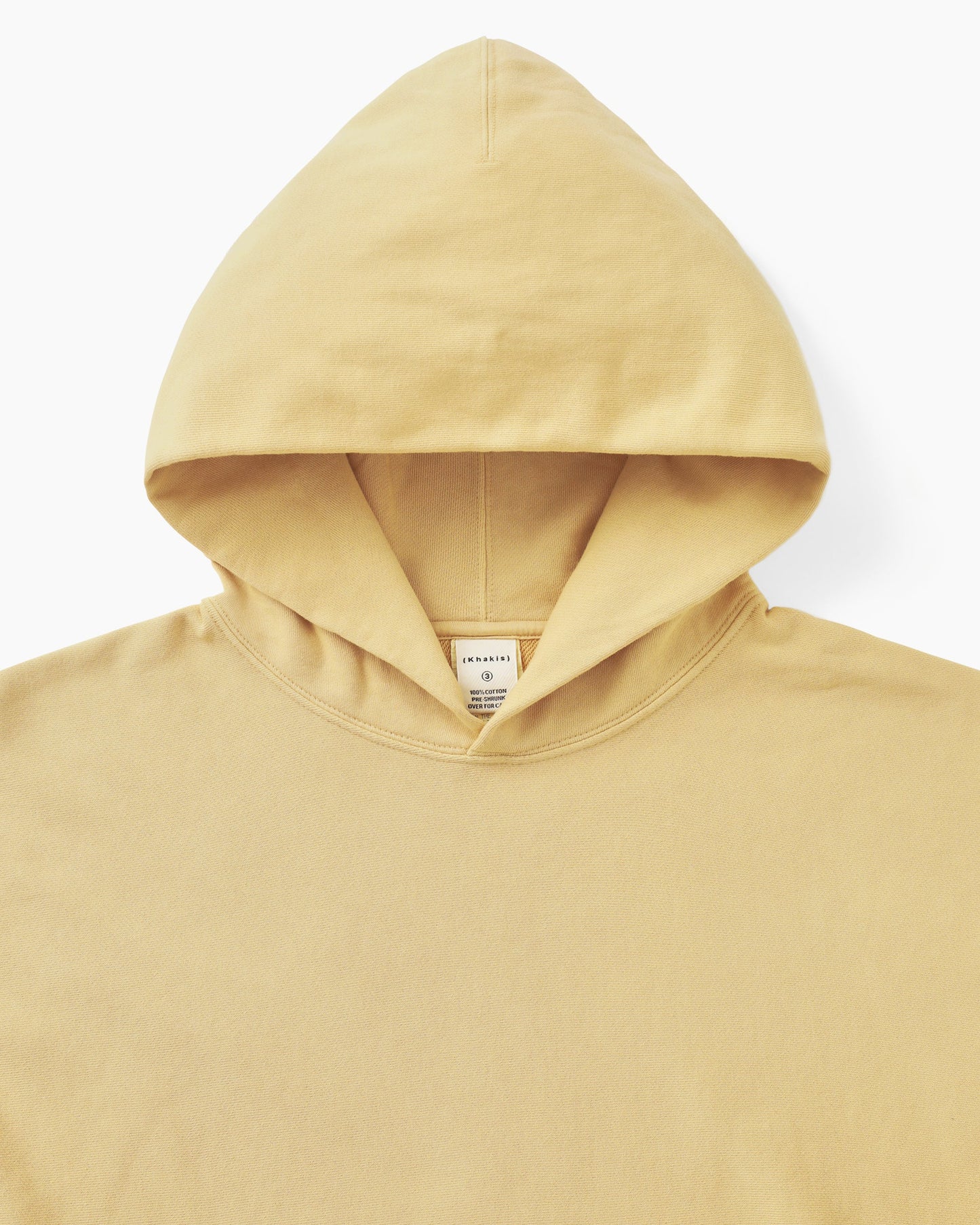 Dyed Stock Hoodie Pale Yellow
