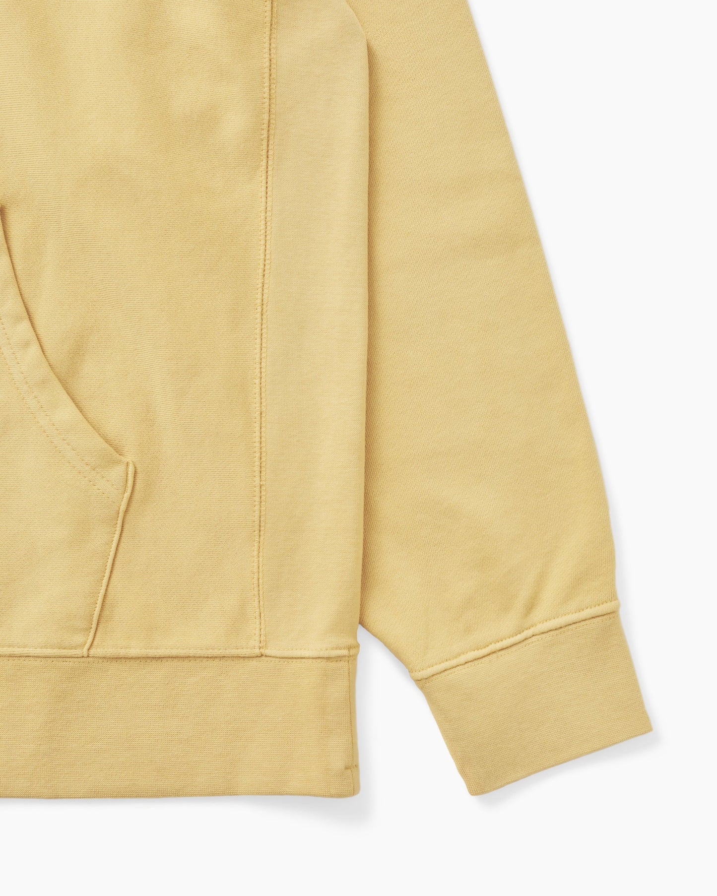 Dyed Stock Hoodie Pale Yellow