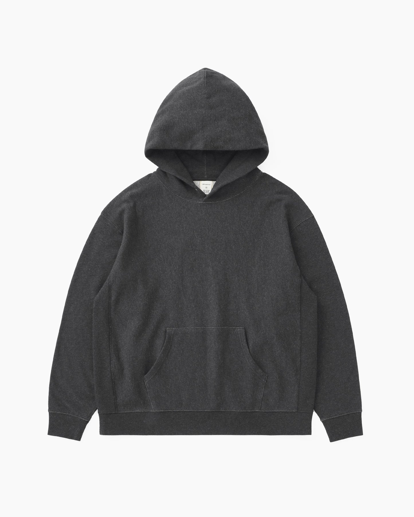 Heather Stock Hoodie Black