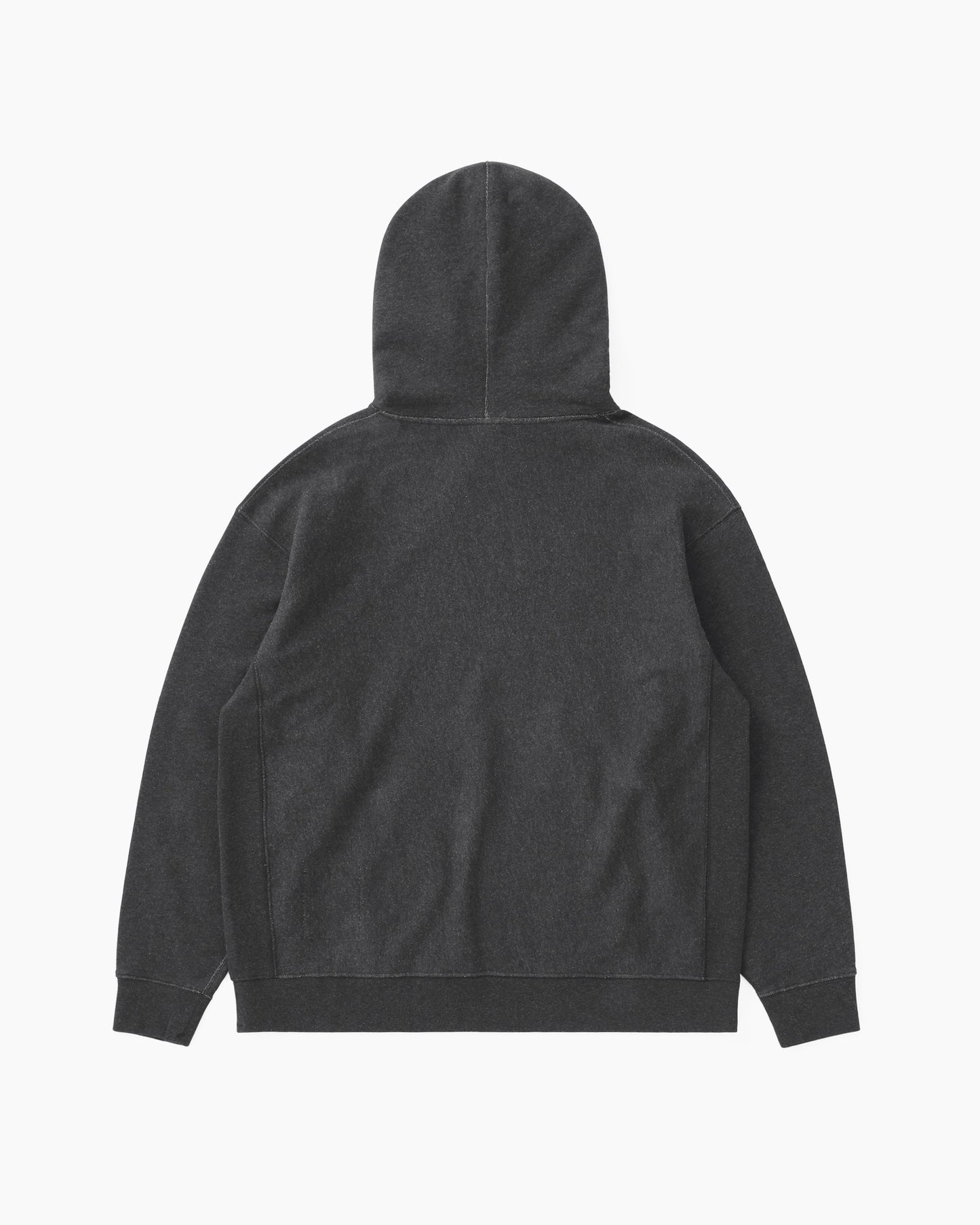 Heather Stock Hoodie Black