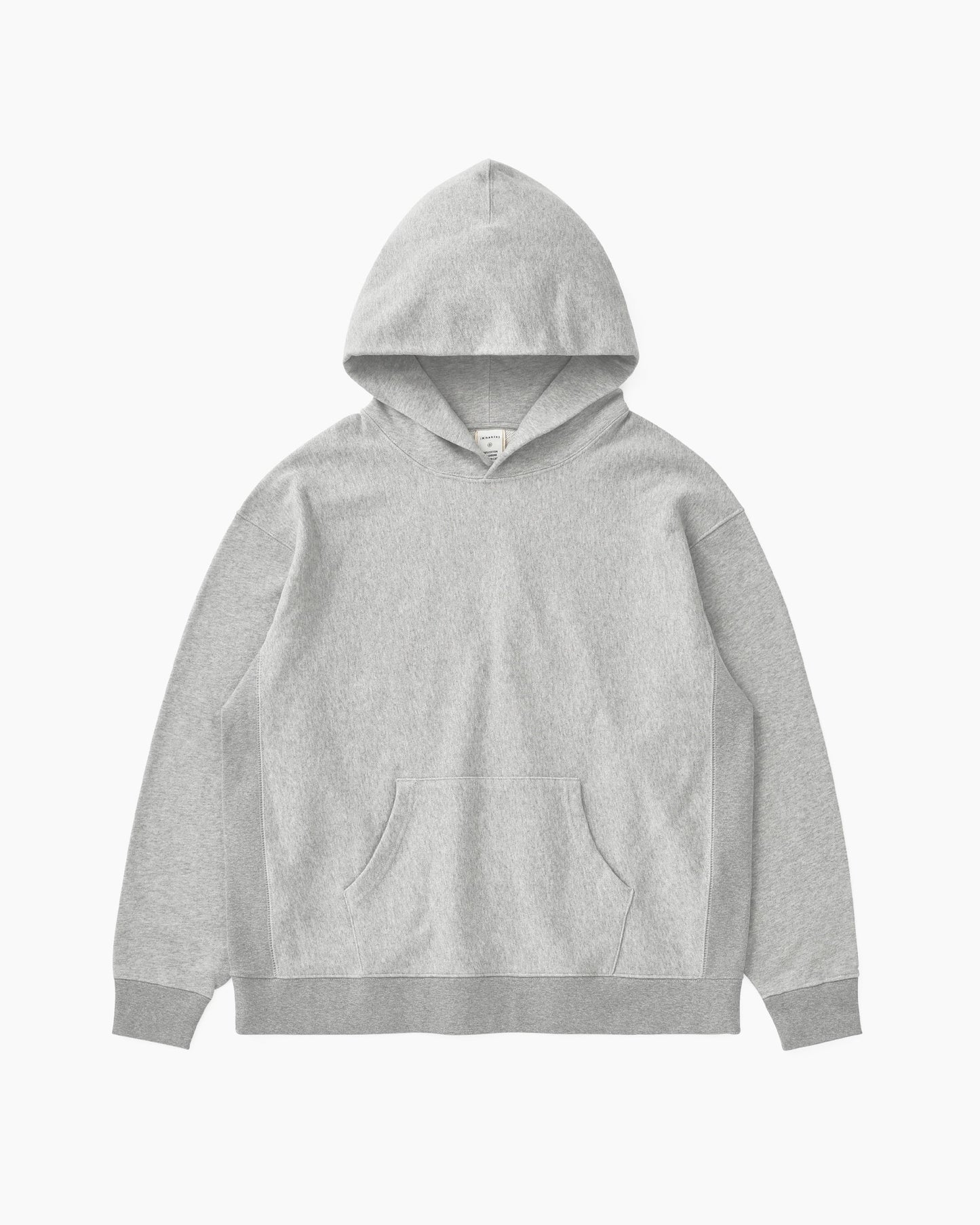 Heather Stock Hoodie Campus Grey