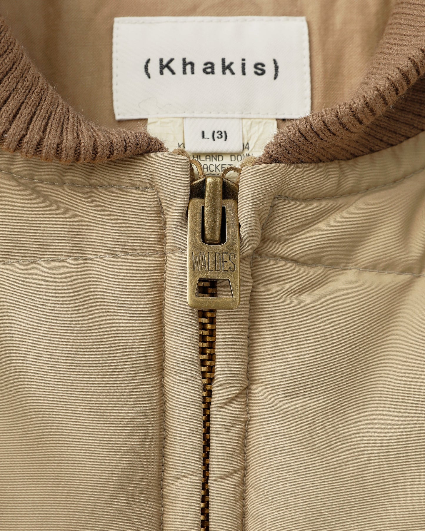 Highland Down Jacket Tan