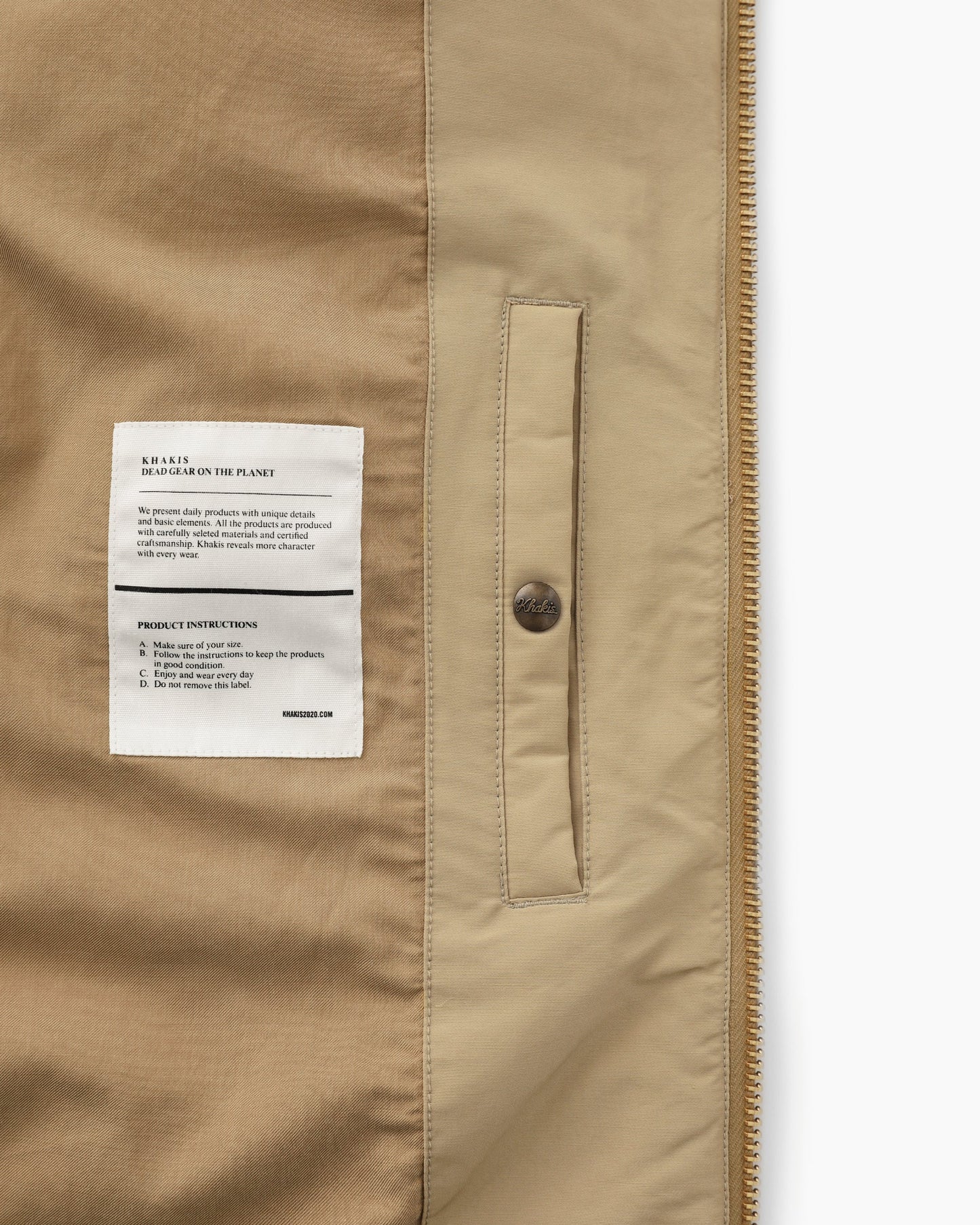 Highland Down Jacket Tan