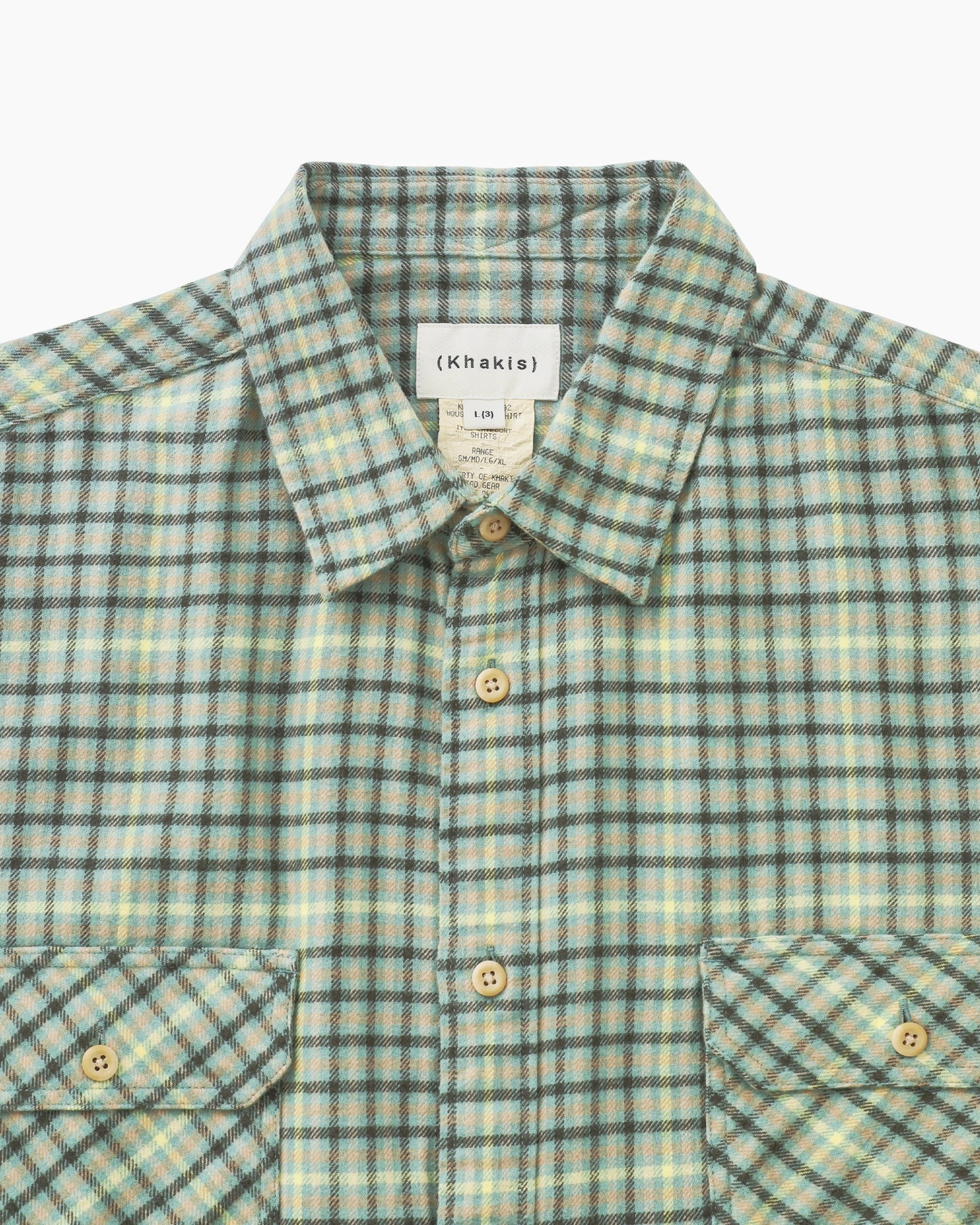 House Check Shirt Green