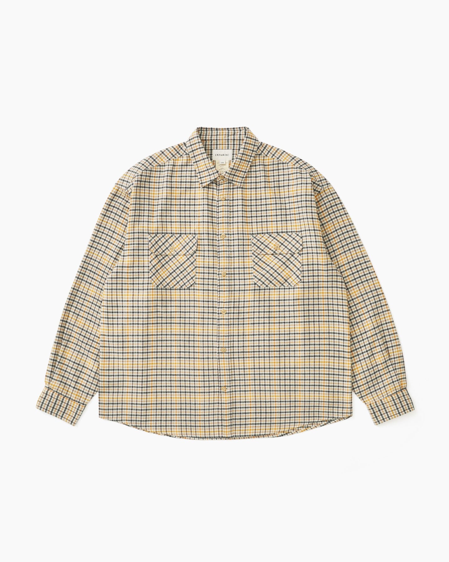 House Check Shirt Ivory
