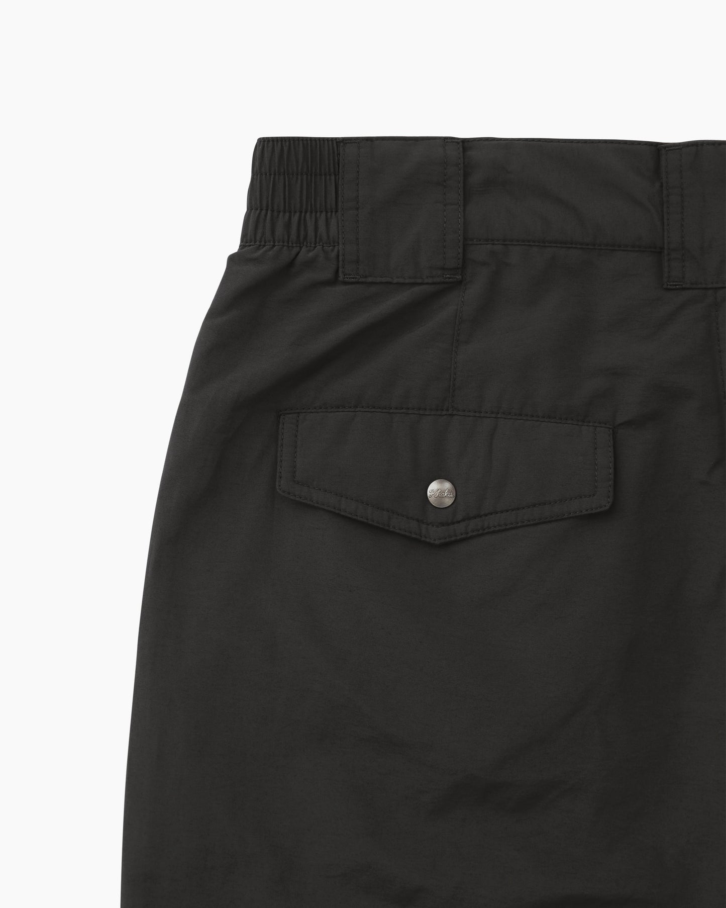 Nylon Rigger Pant Black