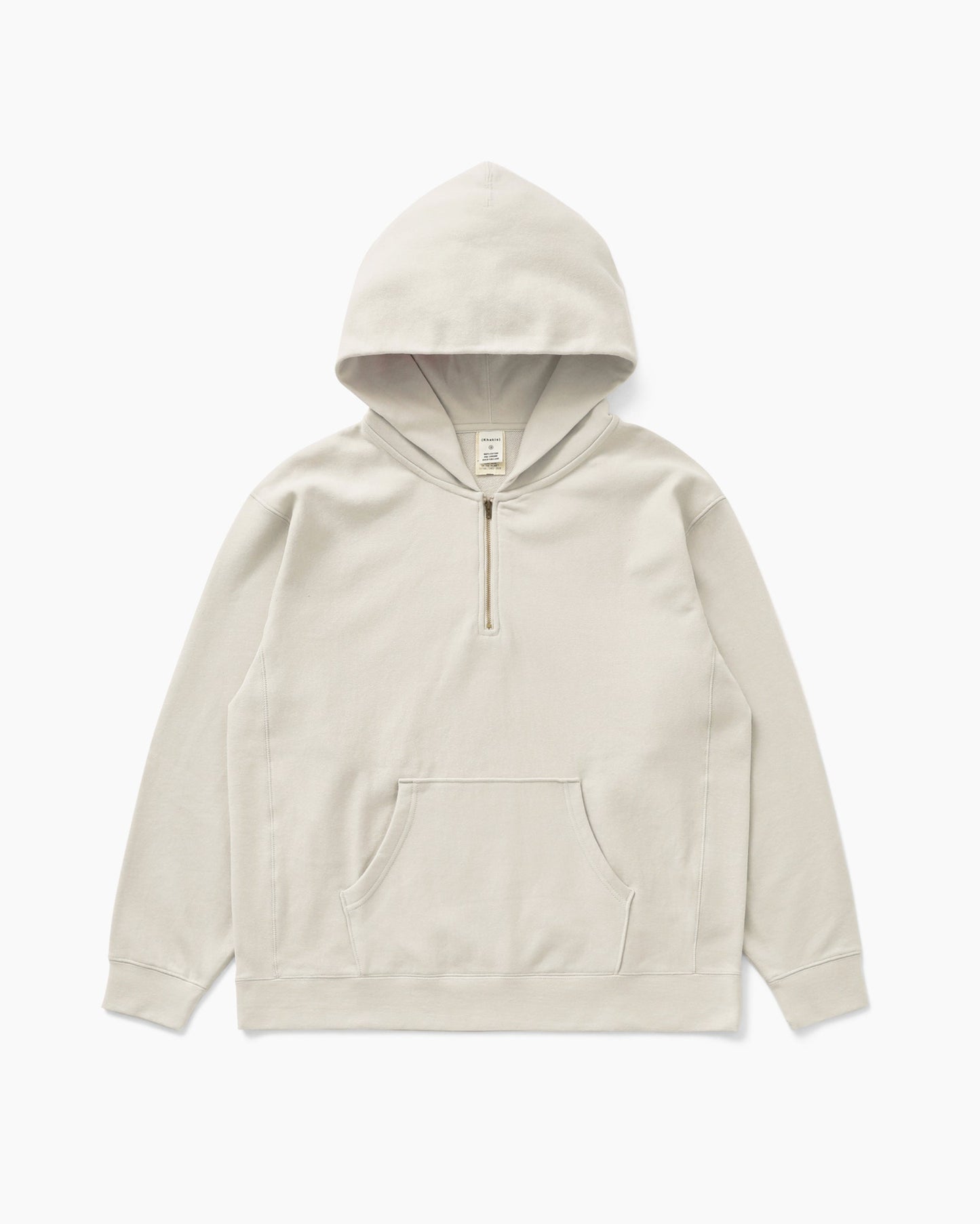 O.D Easy Zip Hoodie Natural