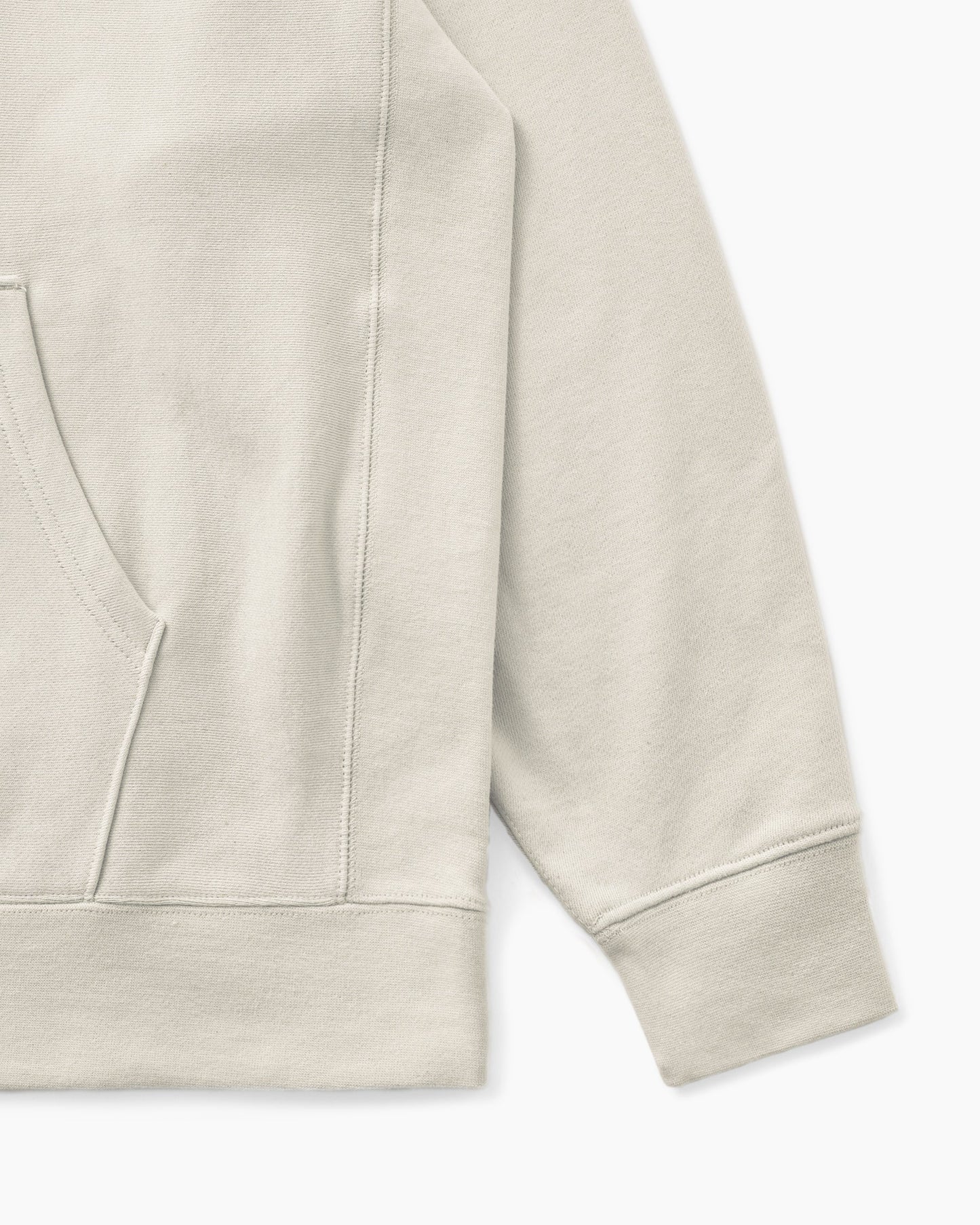 O.D Easy Zip Hoodie Natural
