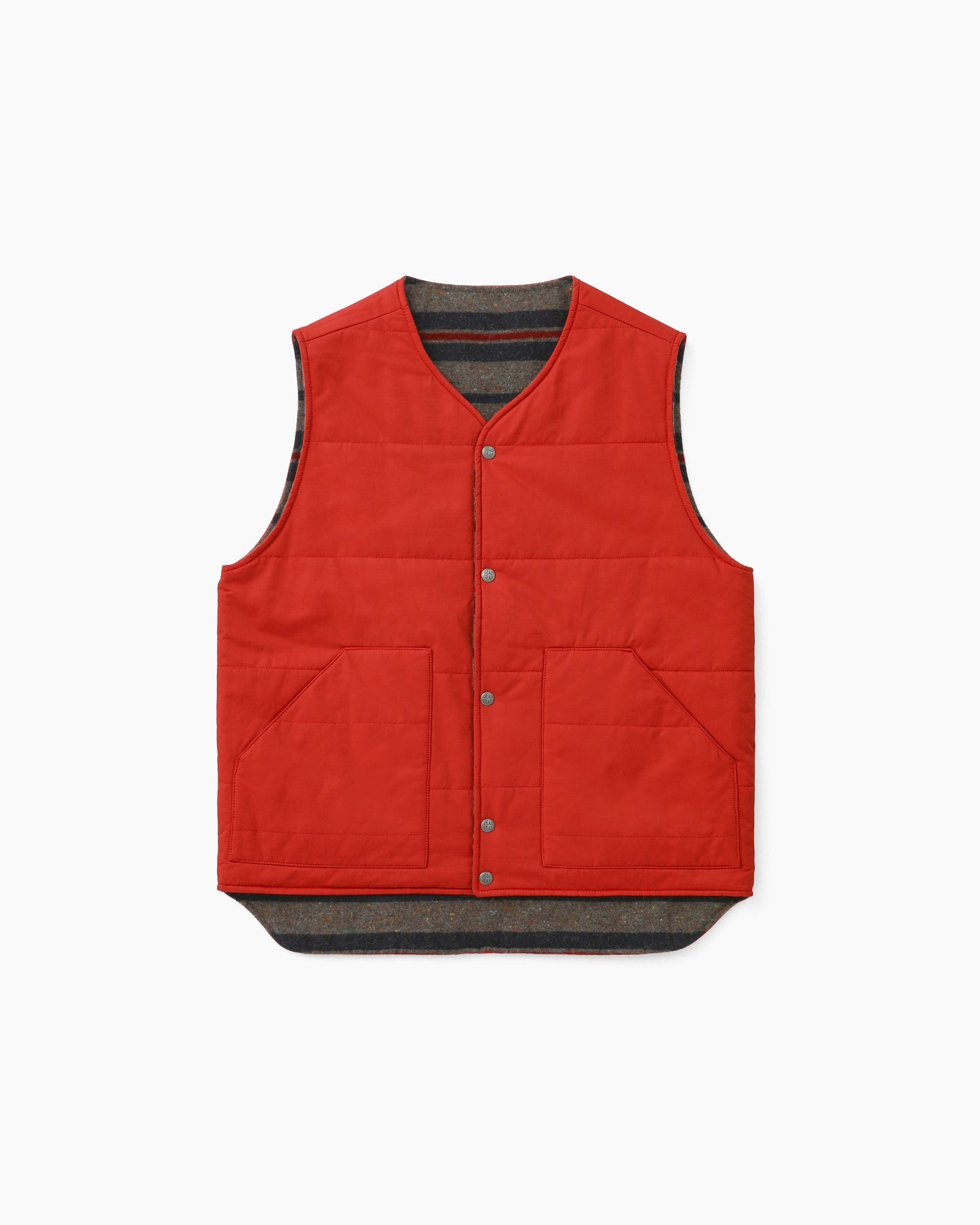 Reversible Camp Vest Red