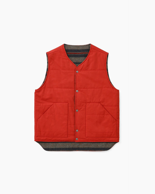 Reversible Camp Vest Red
