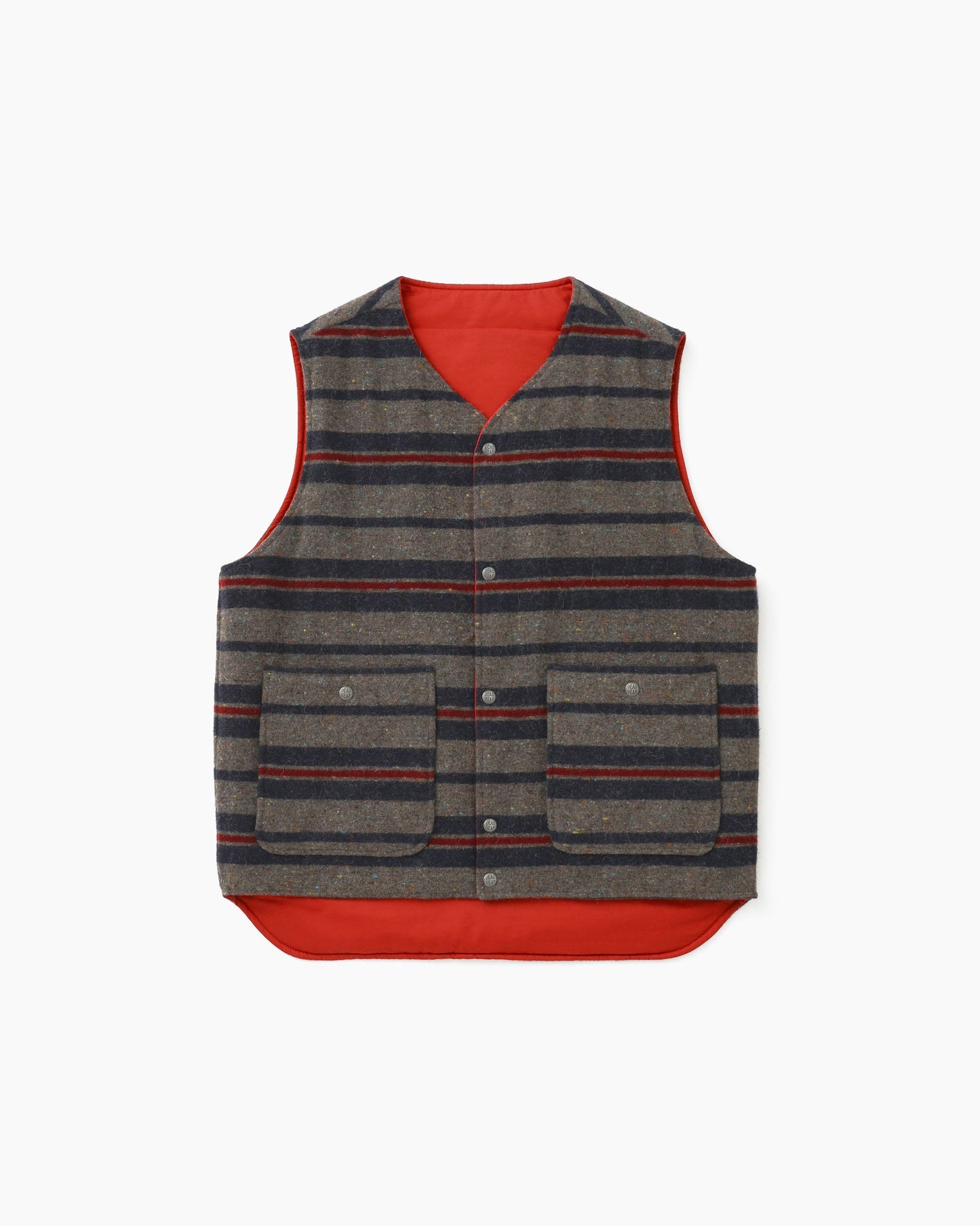 Reversible Camp Vest Red
