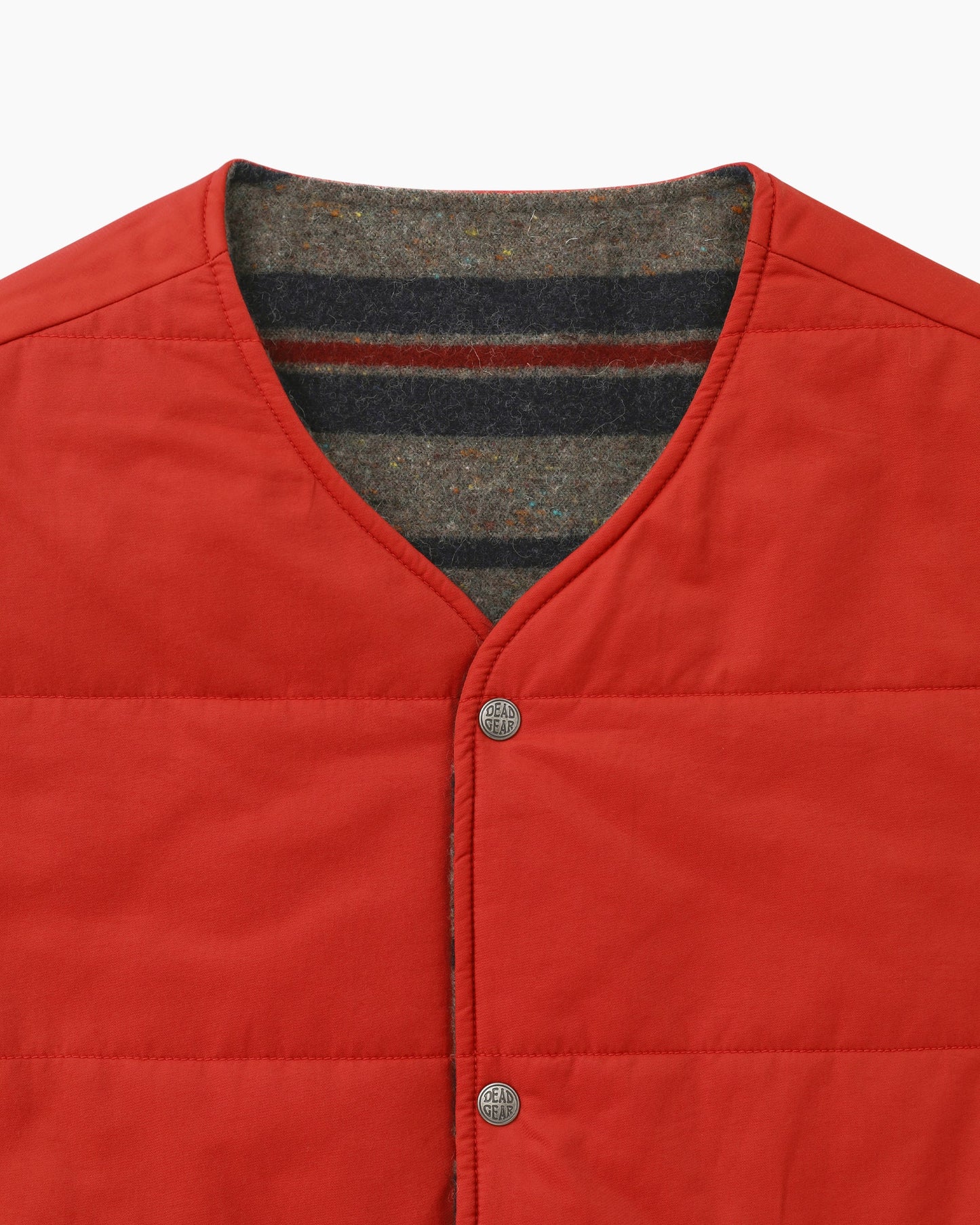Reversible Camp Vest Red