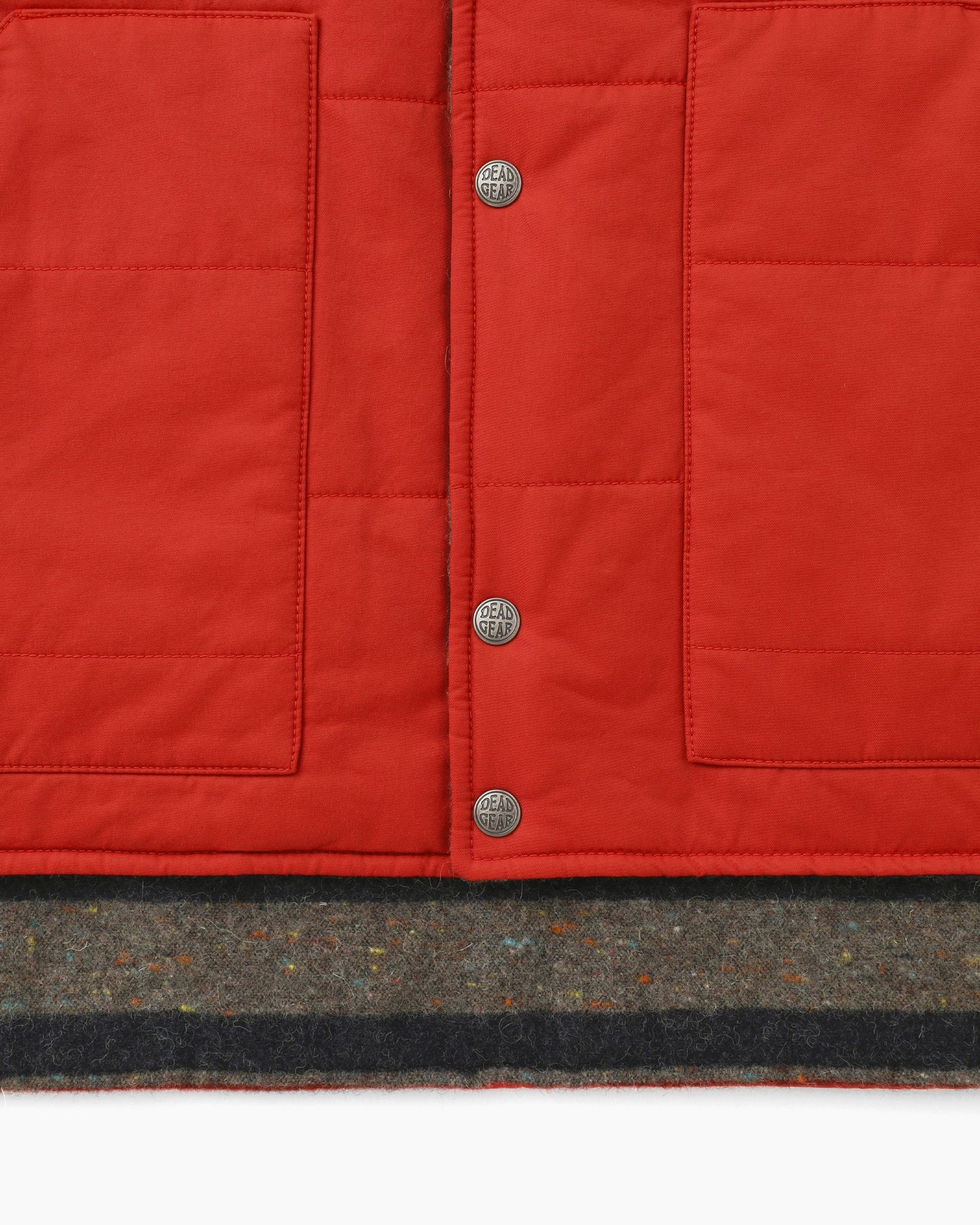 Reversible Camp Vest Red