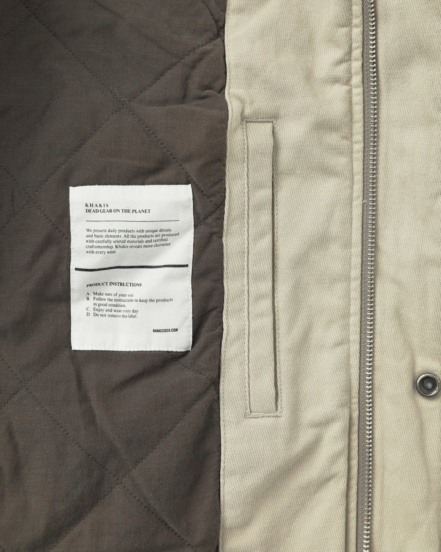 Station Jacket Beige
