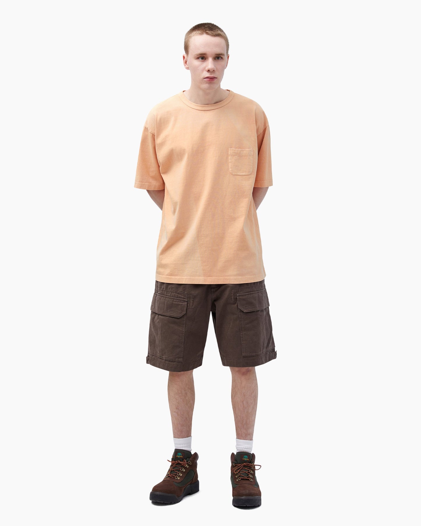 Sunfaded S/S Tee Peach