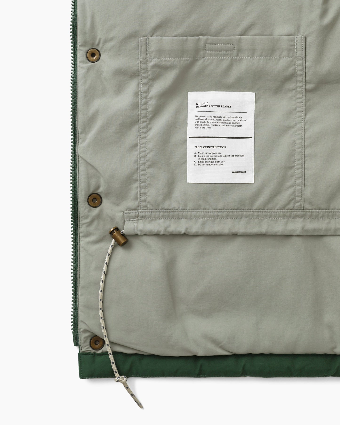Trail Down Vest Forest