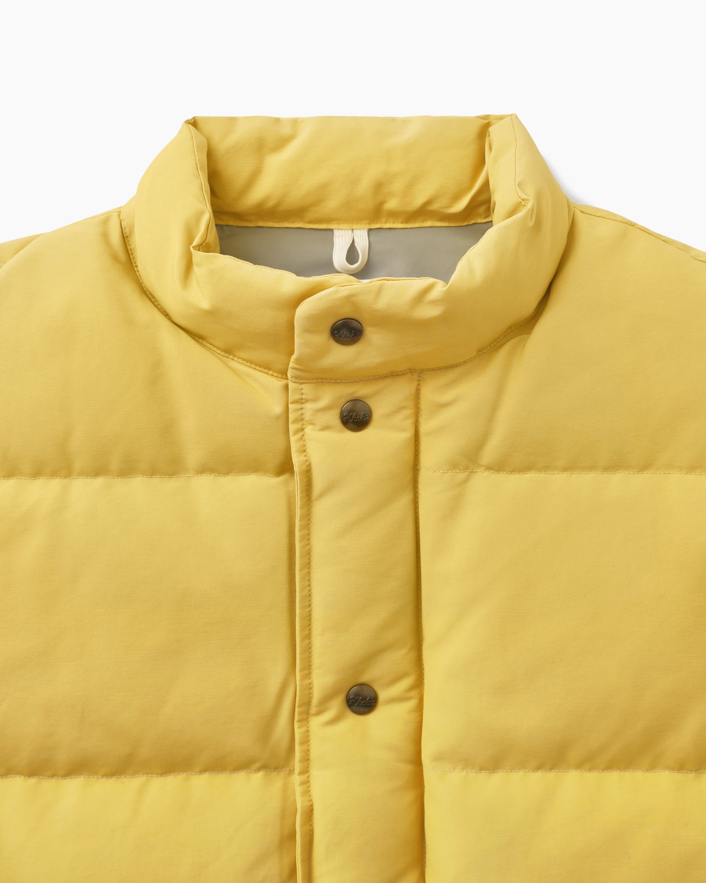 Trail Down Vest Pale Yellow