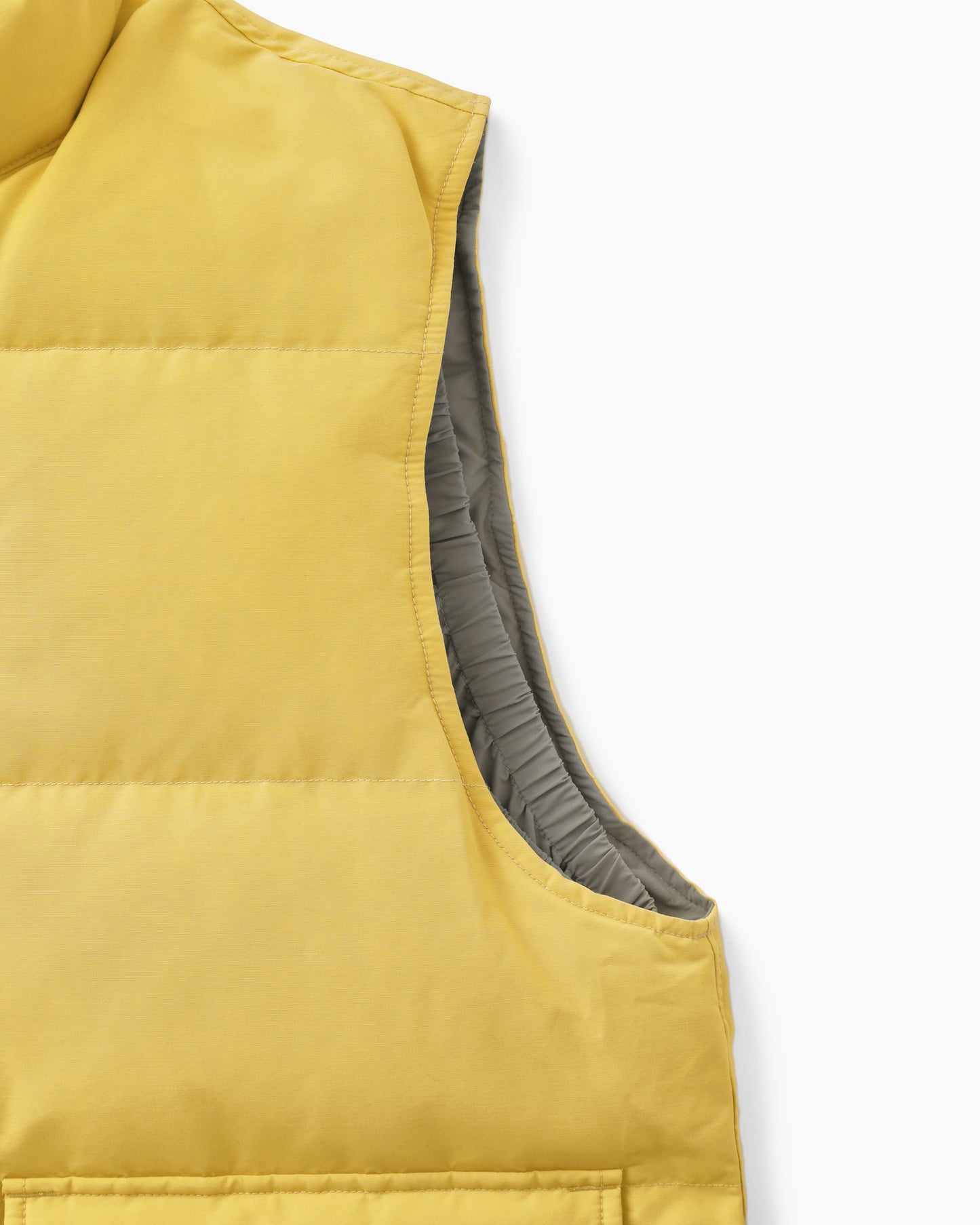 Trail Down Vest Pale Yellow