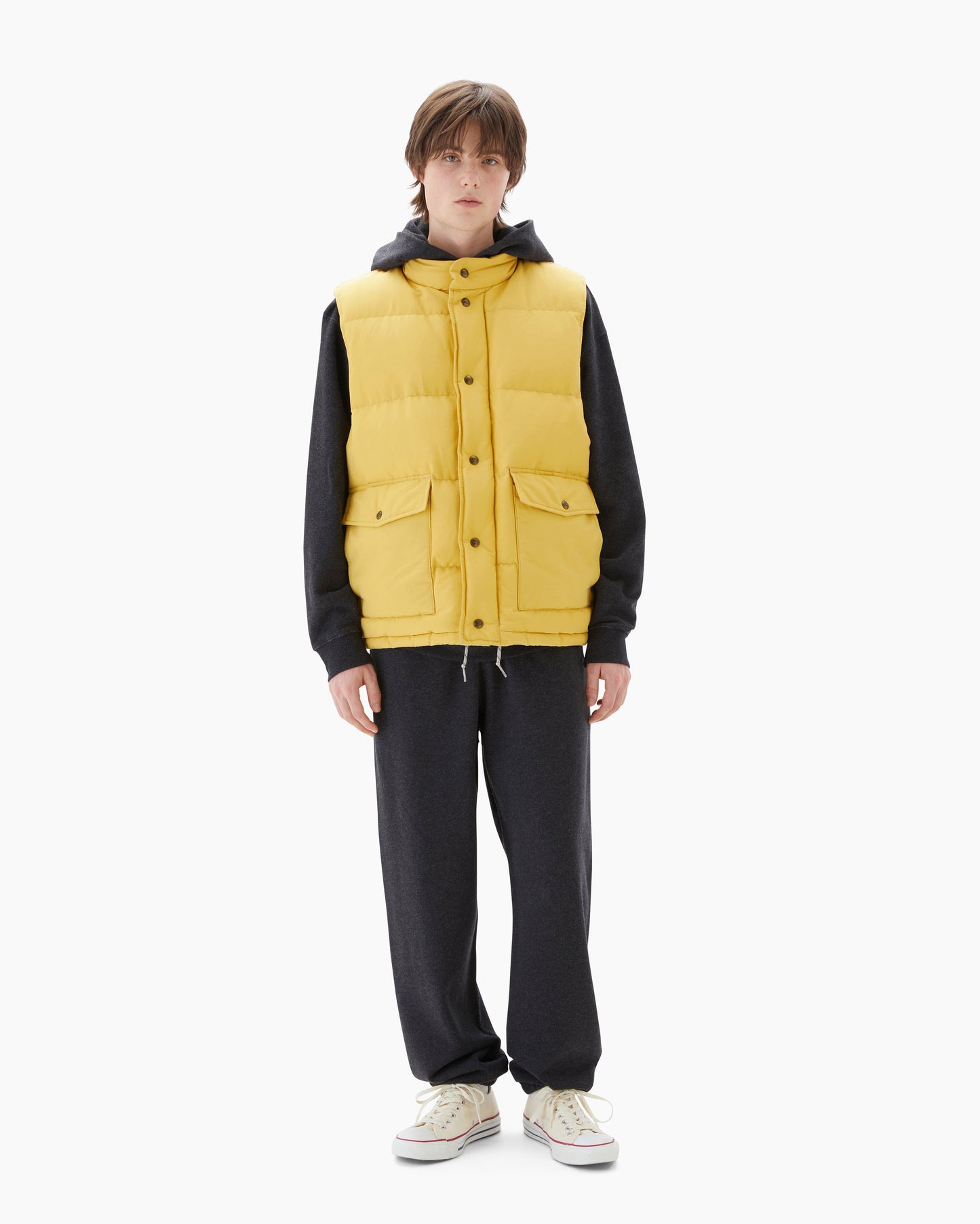 Trail Down Vest Pale Yellow