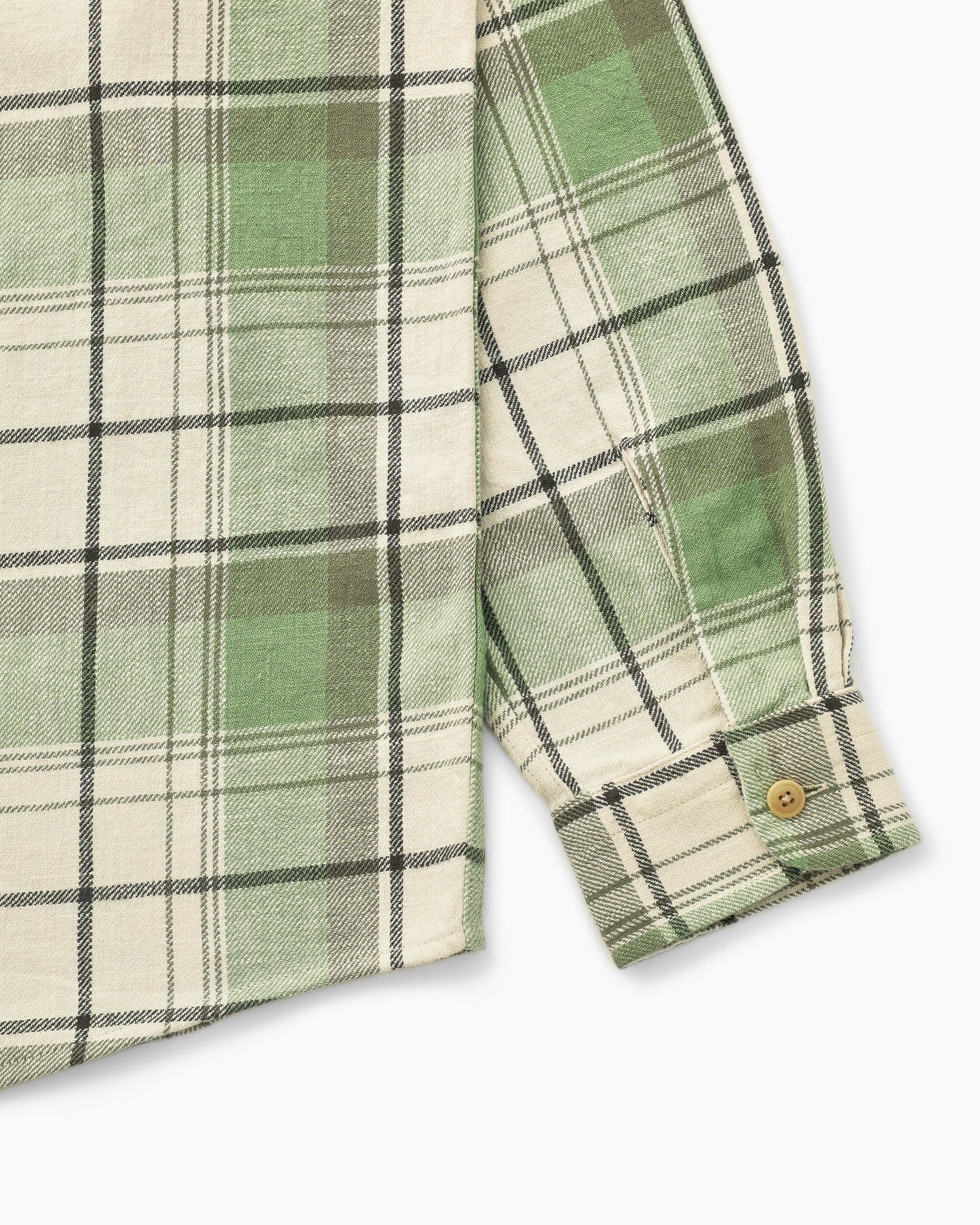 Trucker Plaid Shirt Grass