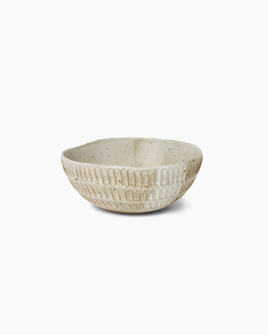 Eggshell Carved Morning Bowl