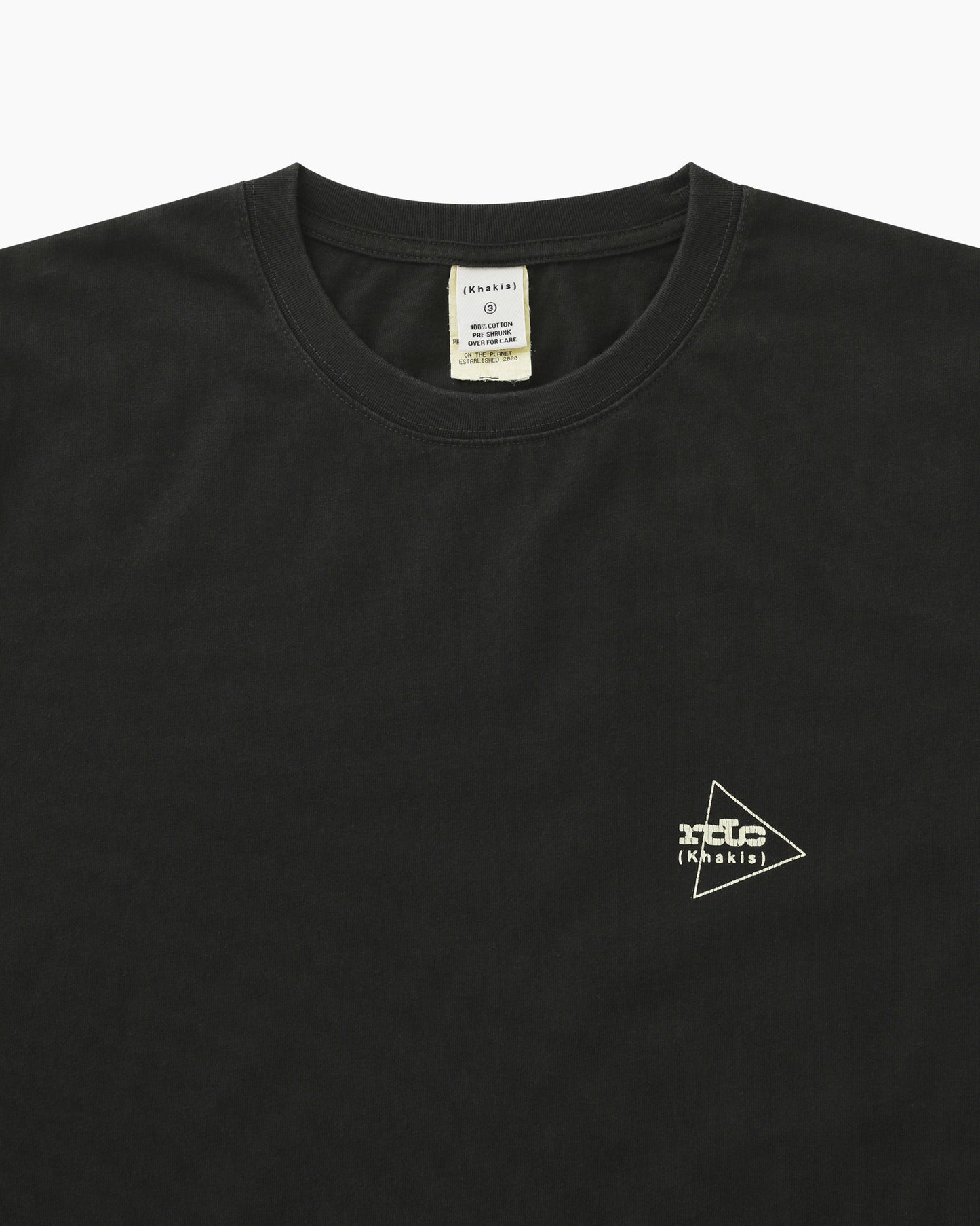 RDC x Khakis Wave Tee Faded Black