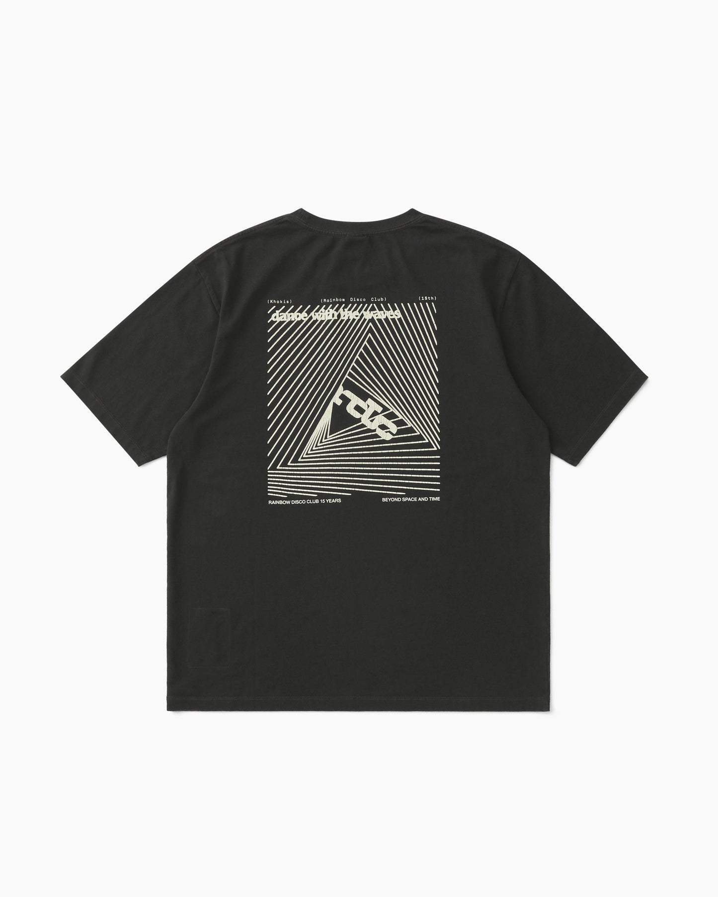RDC x Khakis Wave Tee Faded Black