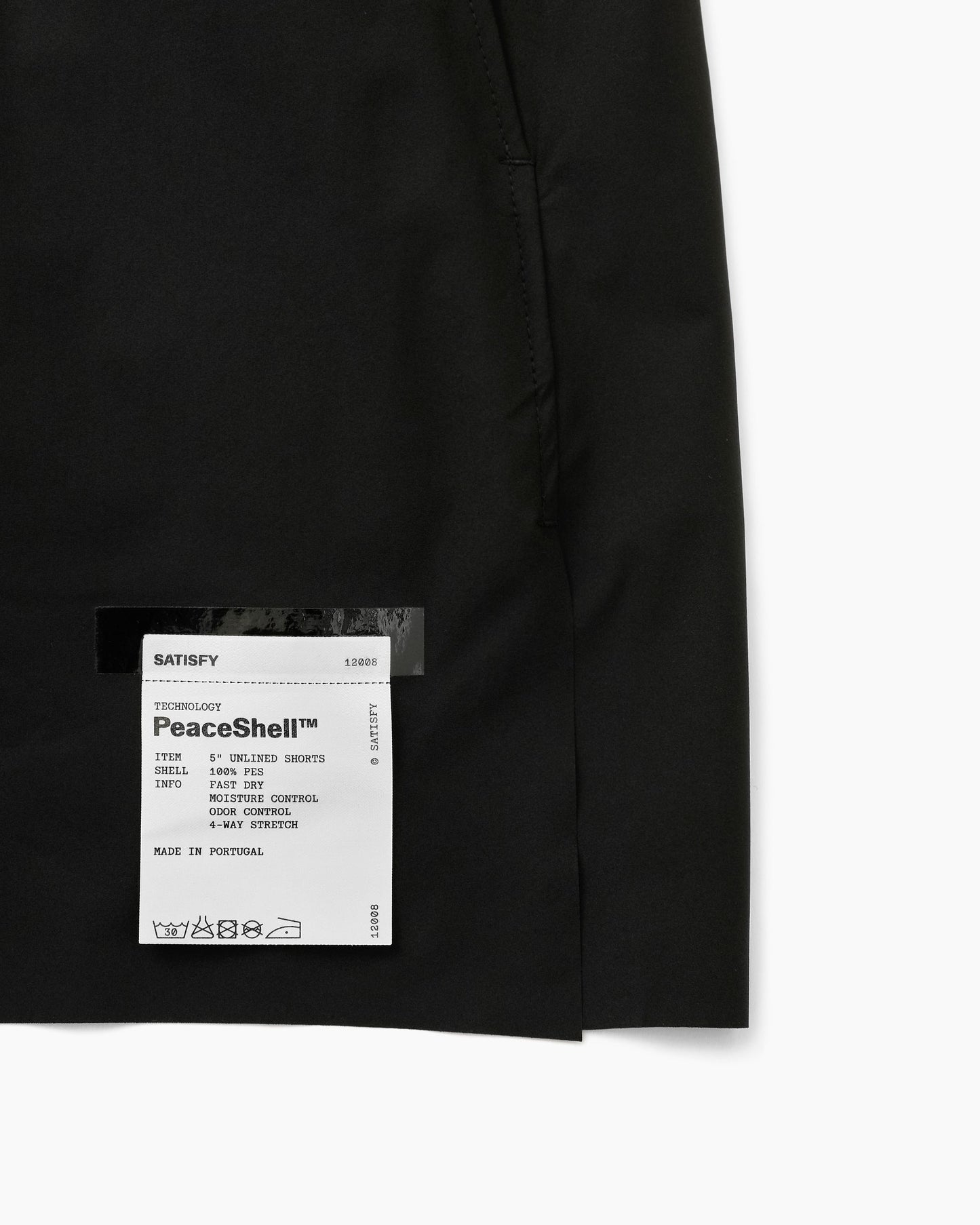 Peaceshell™ 5" Unlined Shorts Black