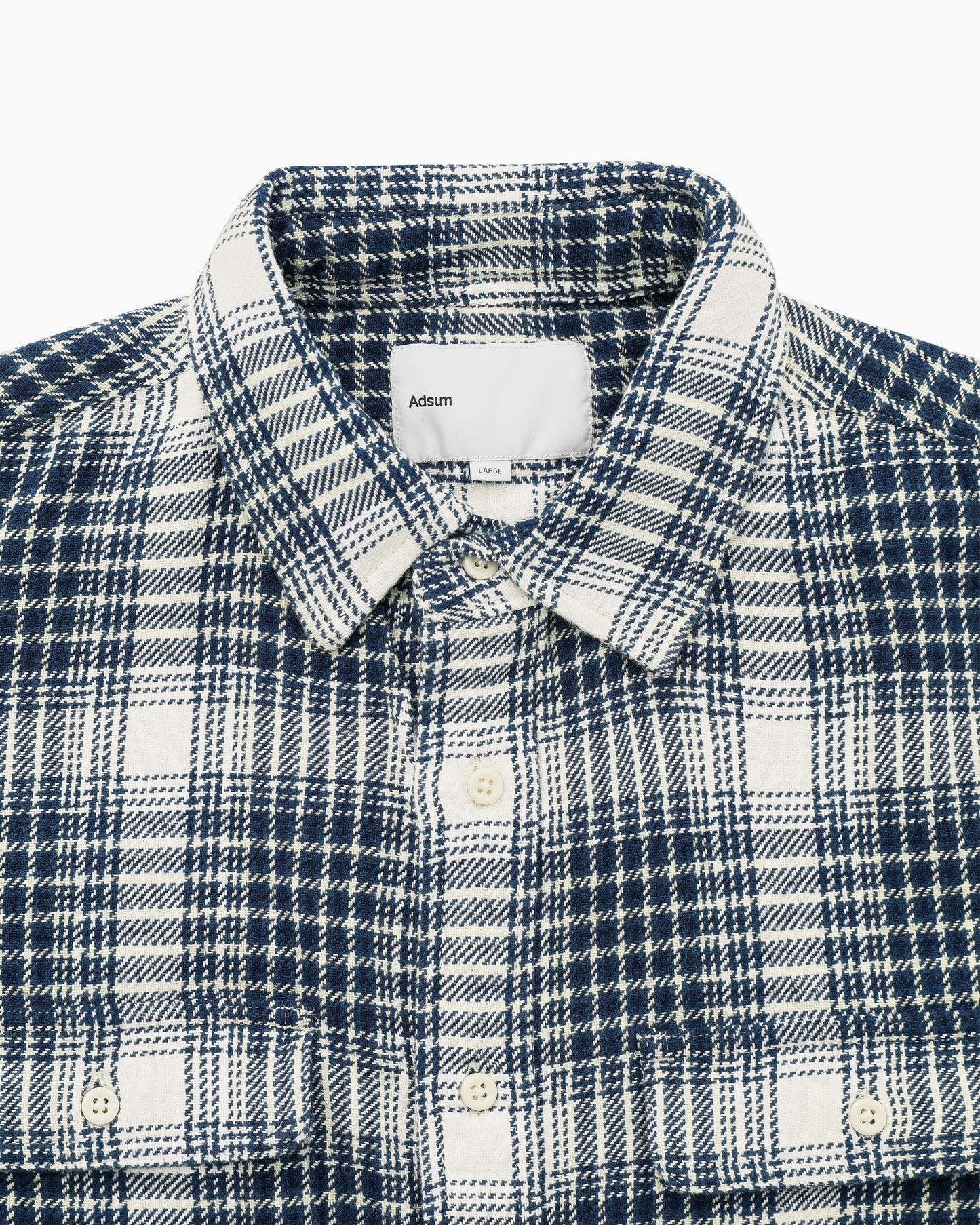 Classic Plaid Workshirt Beige