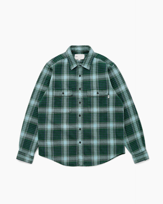 Classic Plaid Workshirt Green