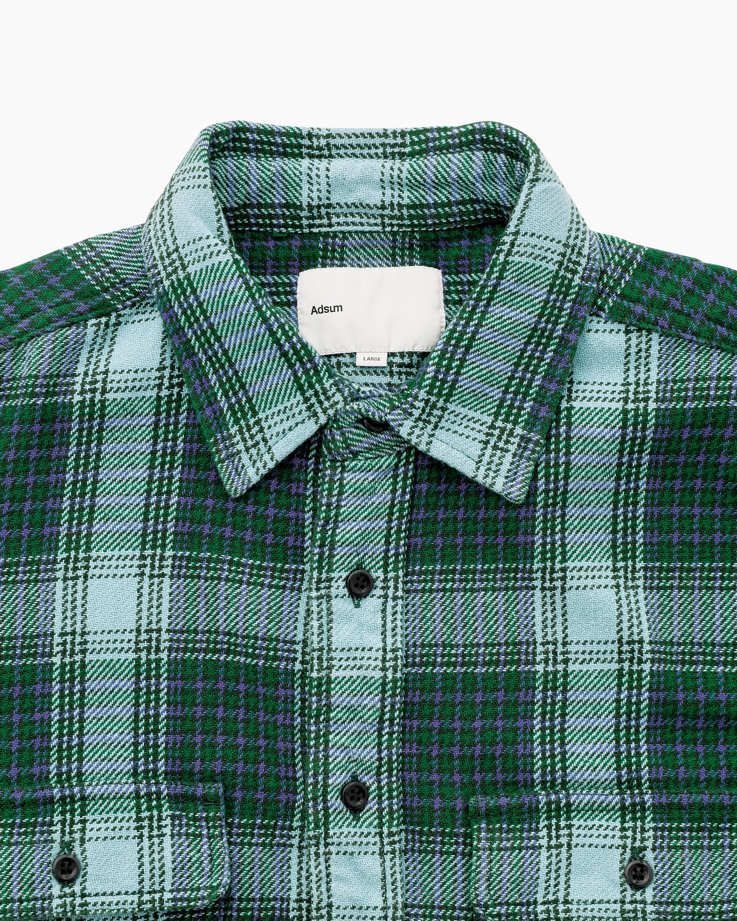 Classic Plaid Workshirt Green