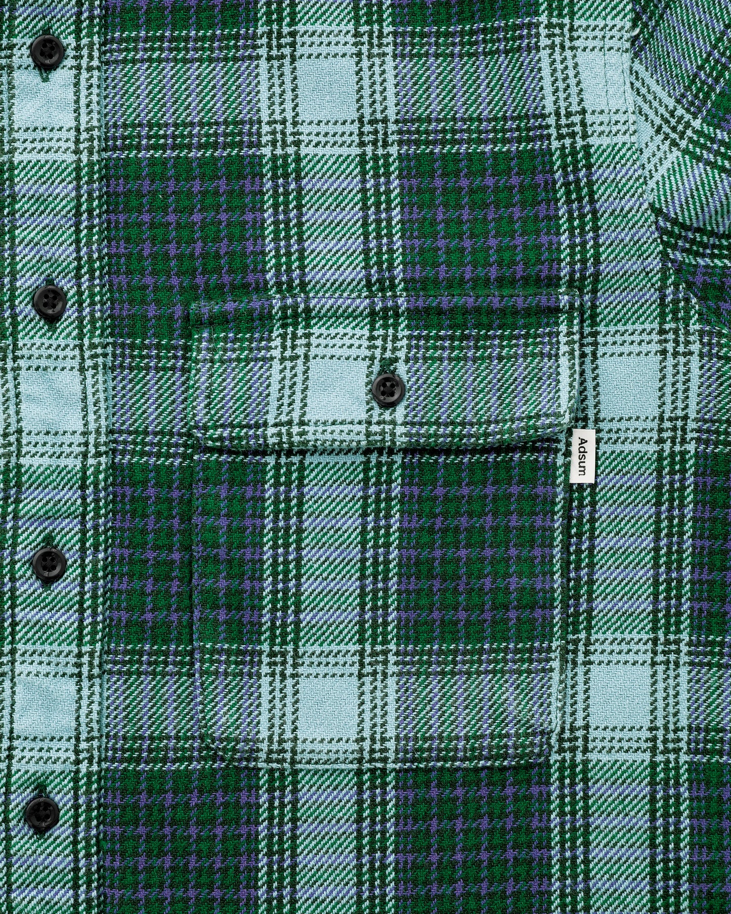 Classic Plaid Workshirt Green