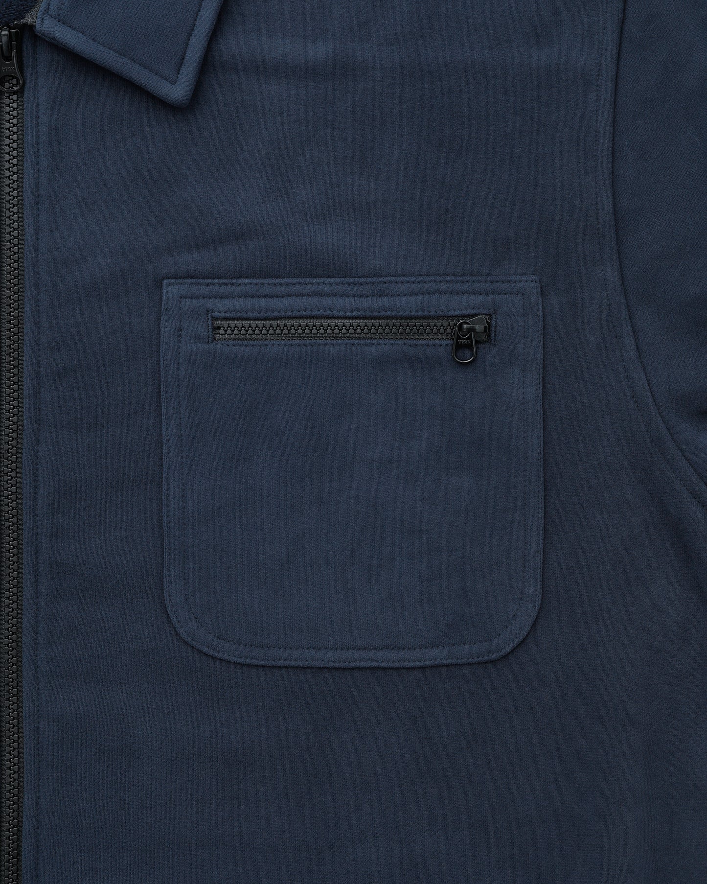 Fleece Overshirt Dark Navy