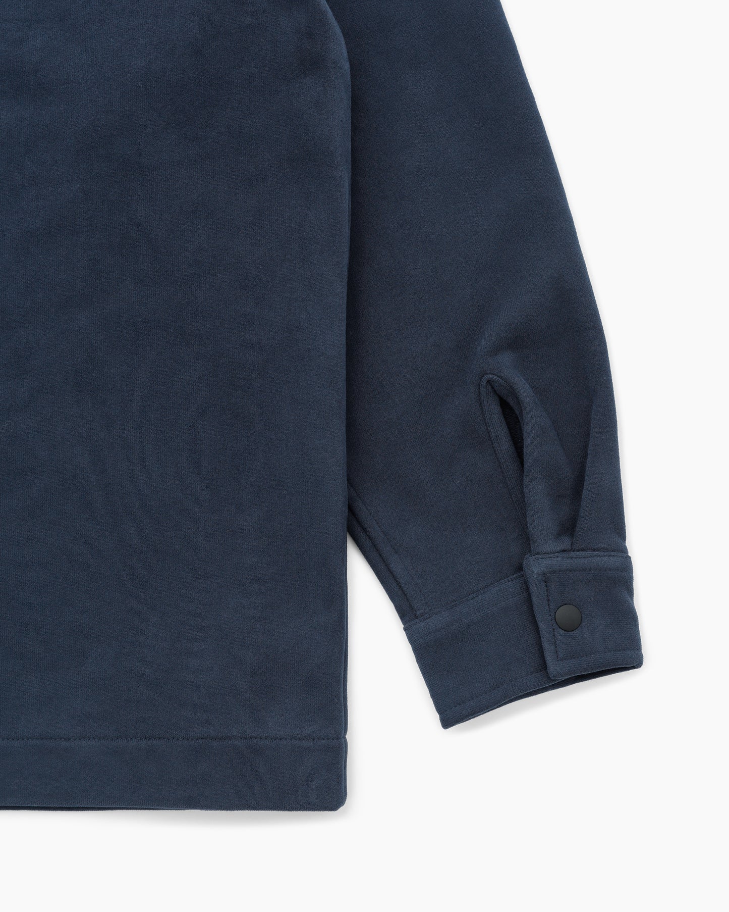 Fleece Overshirt Dark Navy