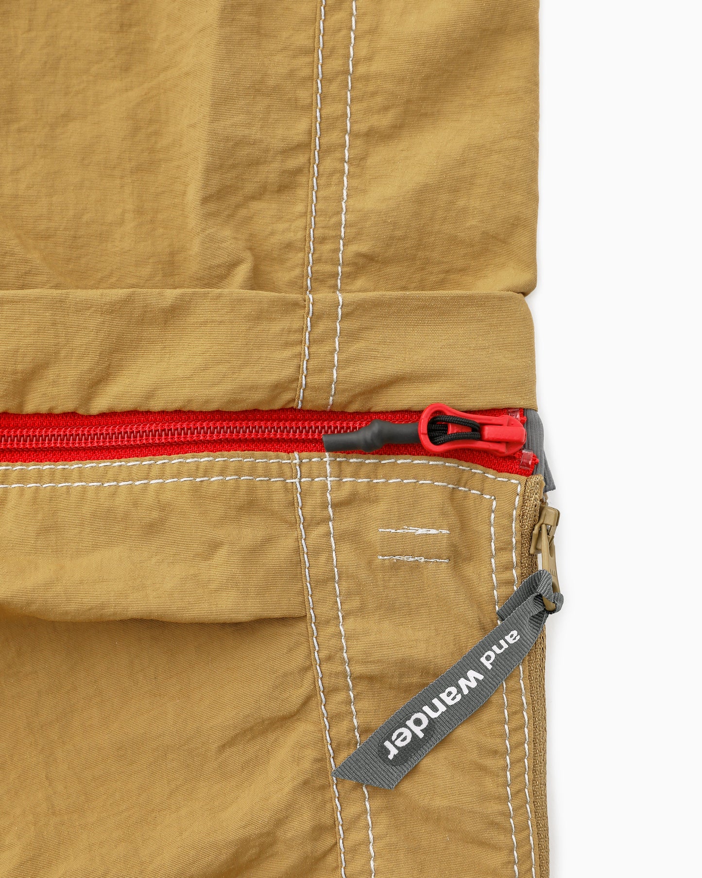 Ny Taffeta Hiker 2way Pants Beige