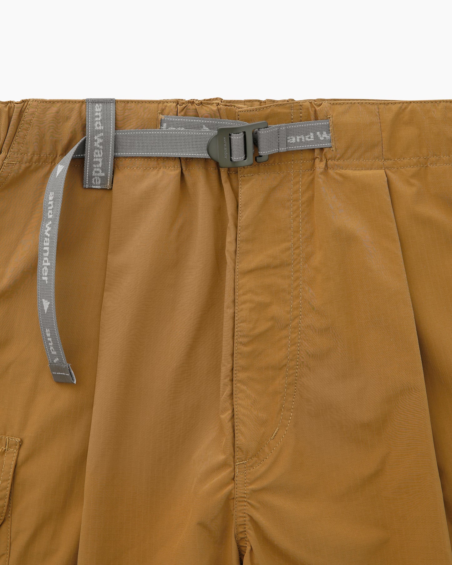 Oversized Cargo Short Pants Light Brown