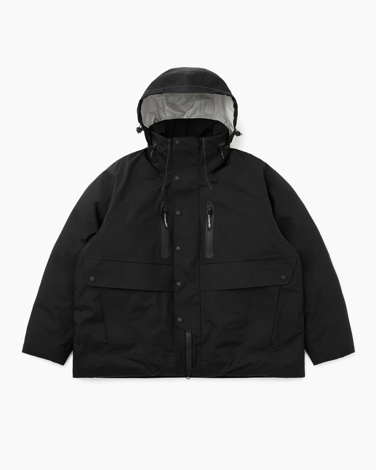 Rain Proof Down Jacket Black