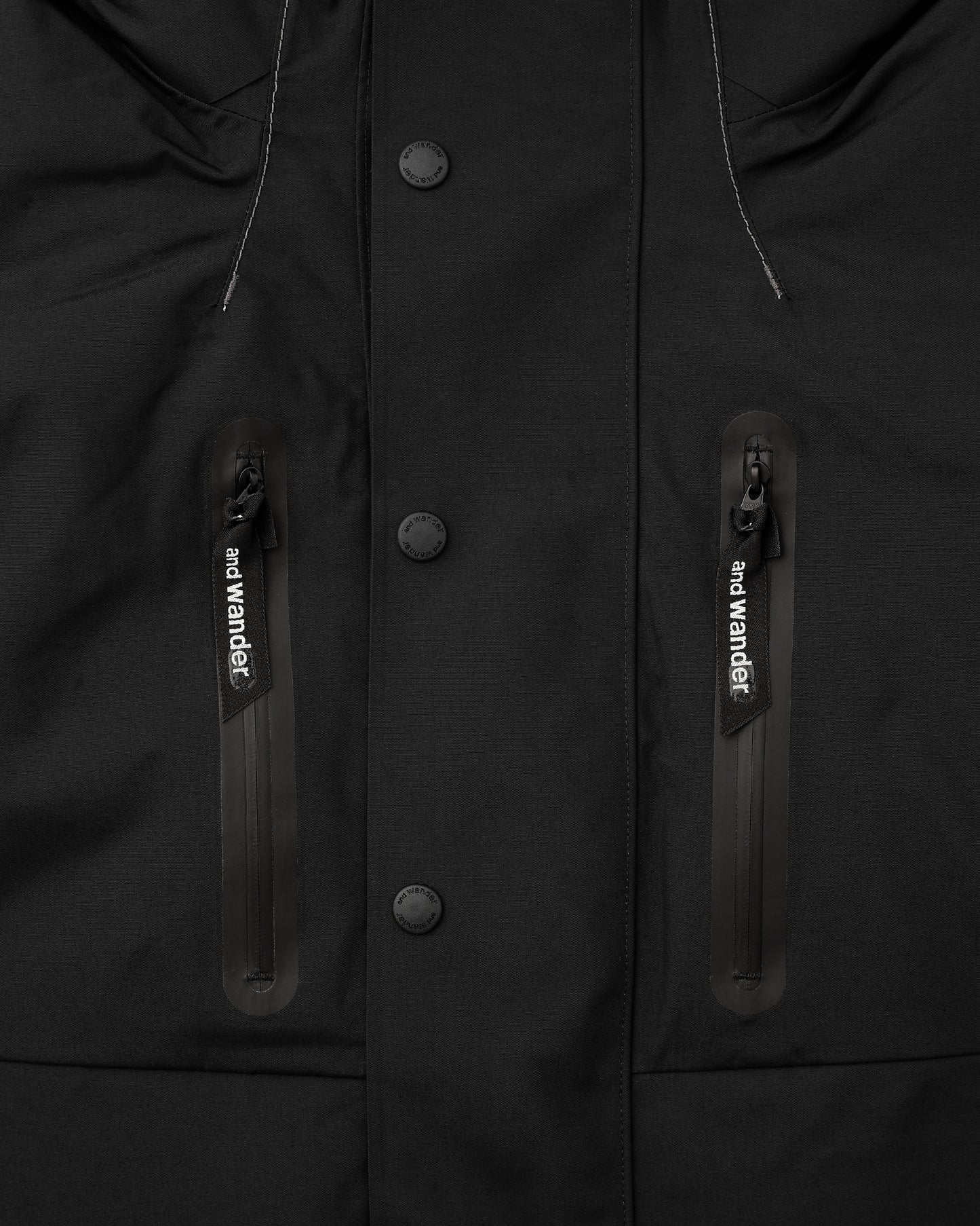 Rain Proof Down Jacket Black