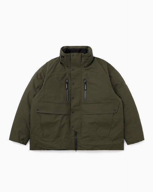 Rain Proof Down Jacket D.Khaki