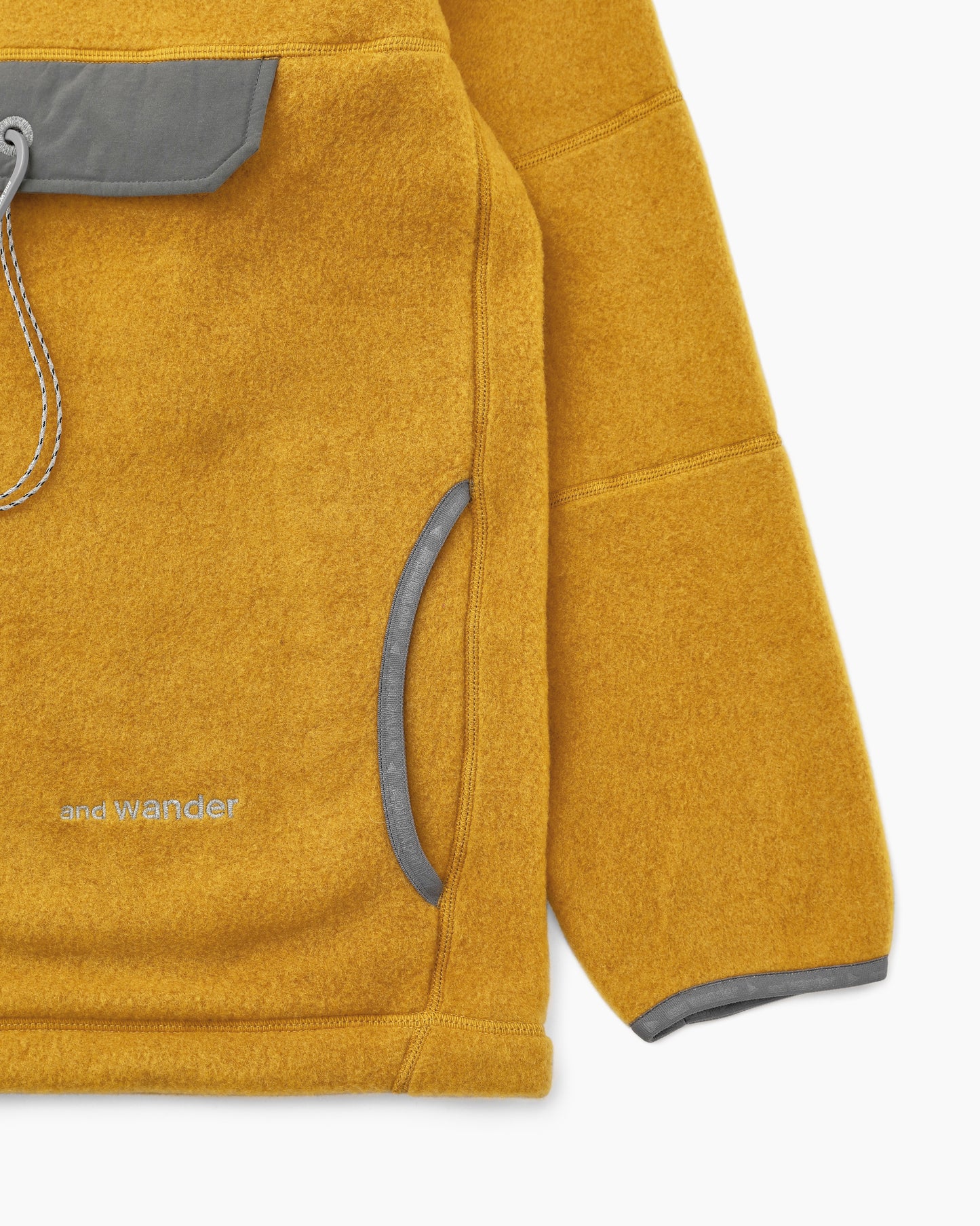 Wool Fleece Pullover Camel
