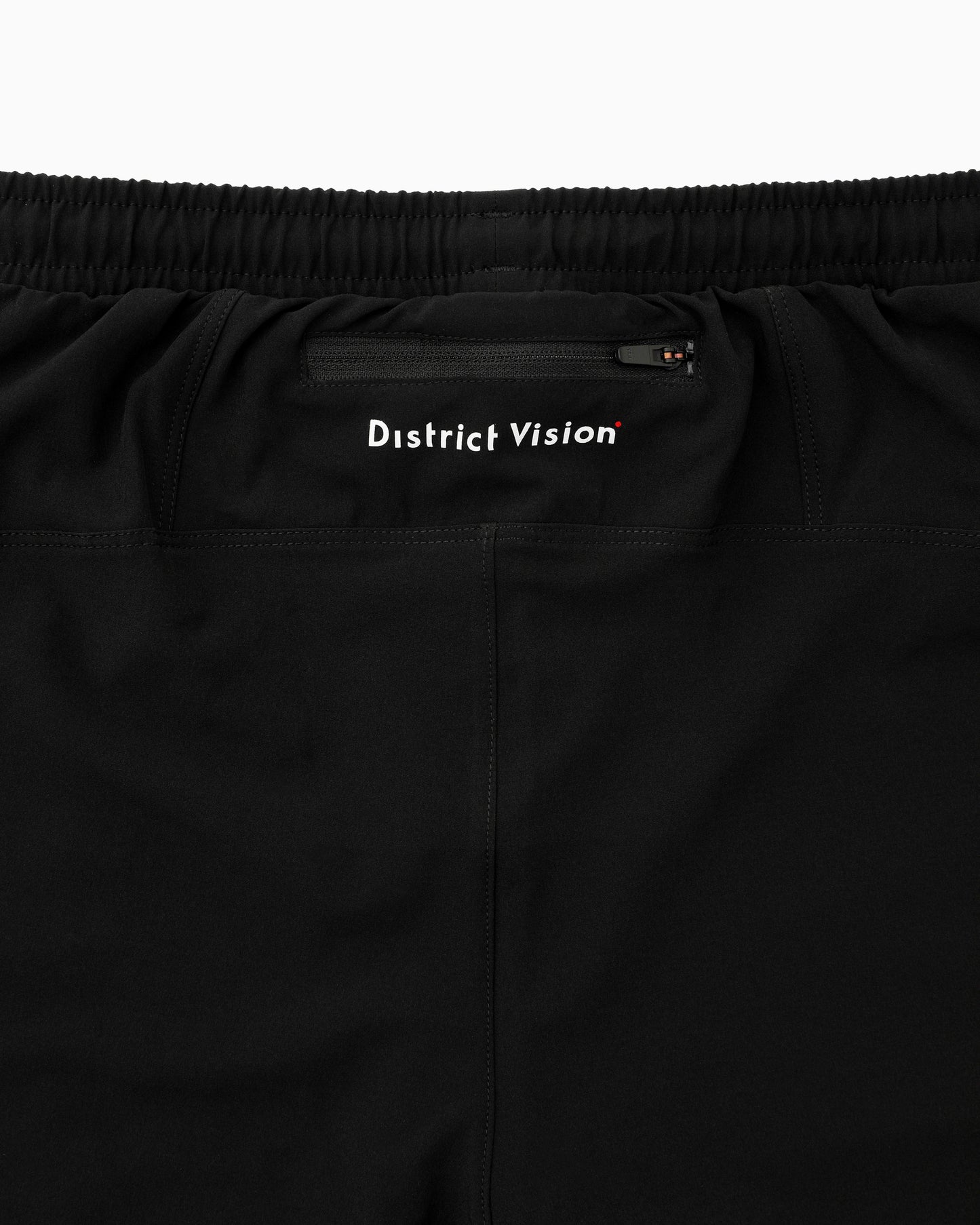 Layered Pocketed Trail Shorts Black