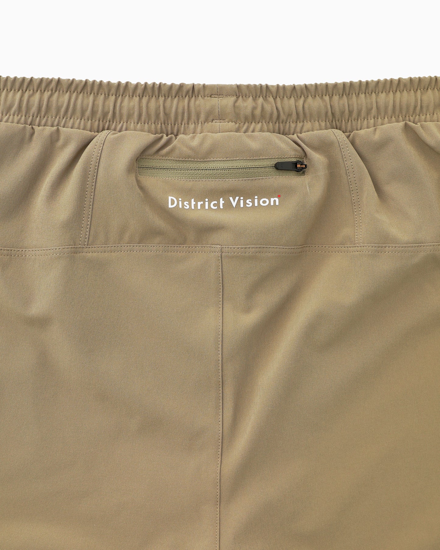 Layered Pocketed Trail Shorts Morel/Black