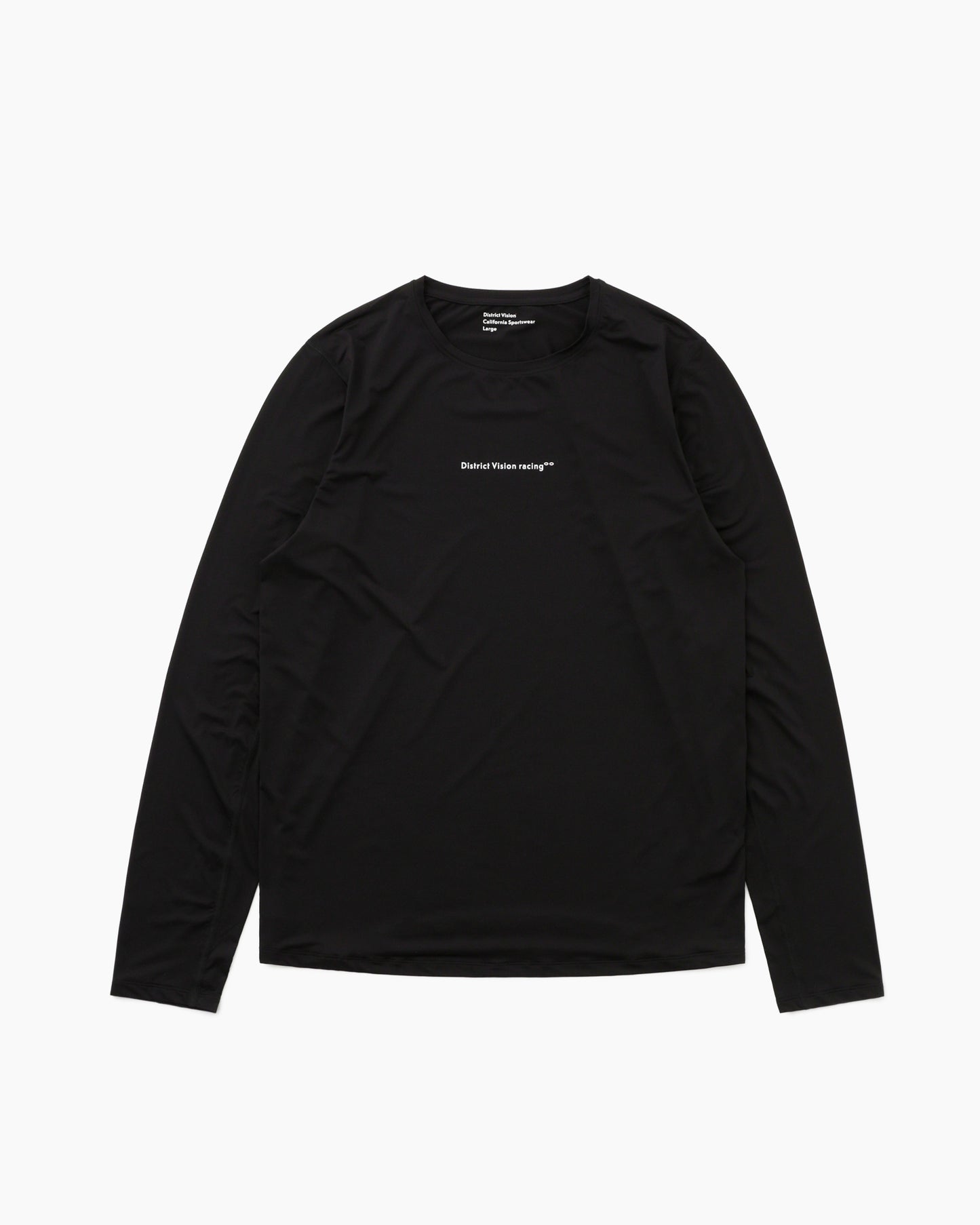 Ultralight Aloe Long Sleeve Tee Black
